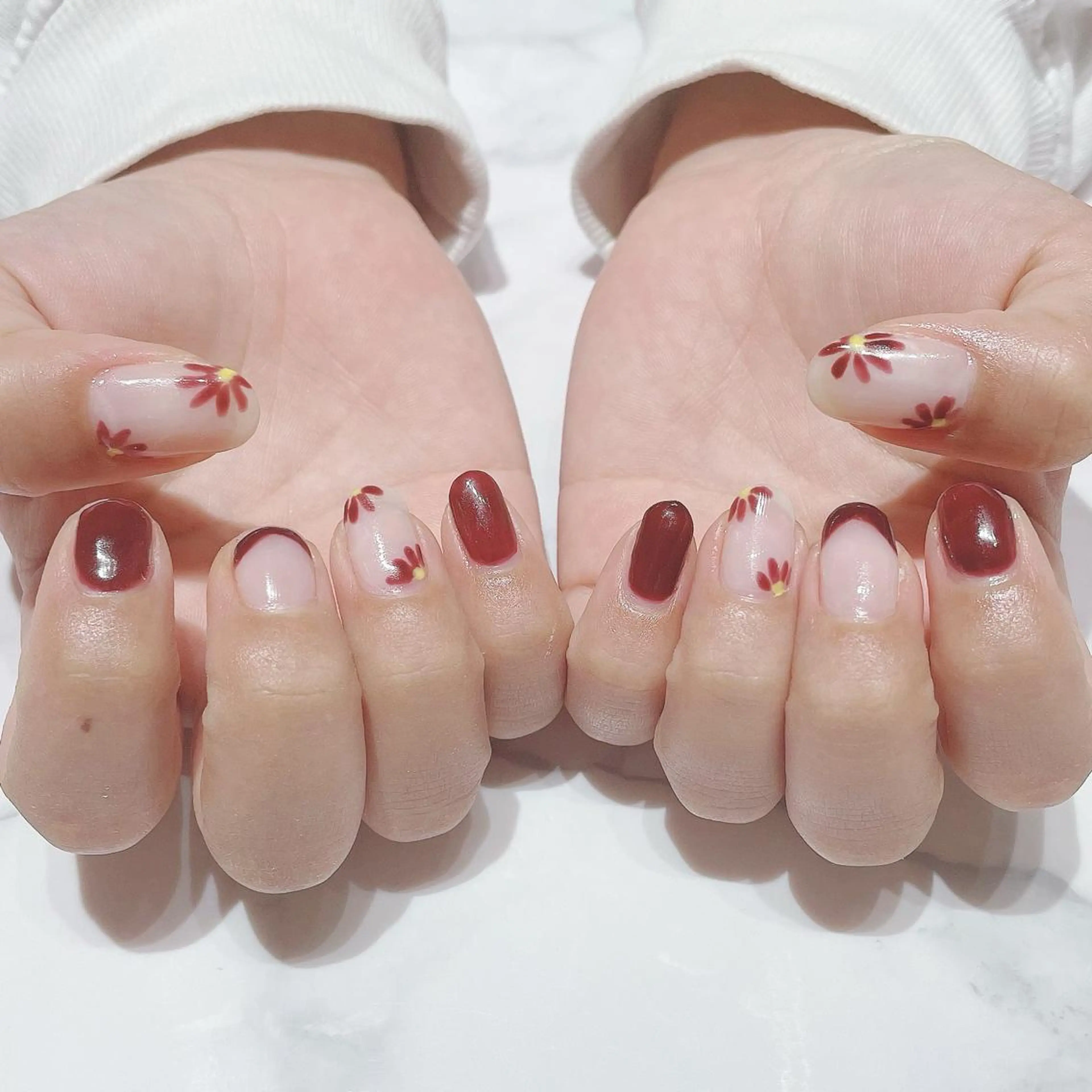 ネイル 持ち込み ネイルサロン Belleのネイルデザイン