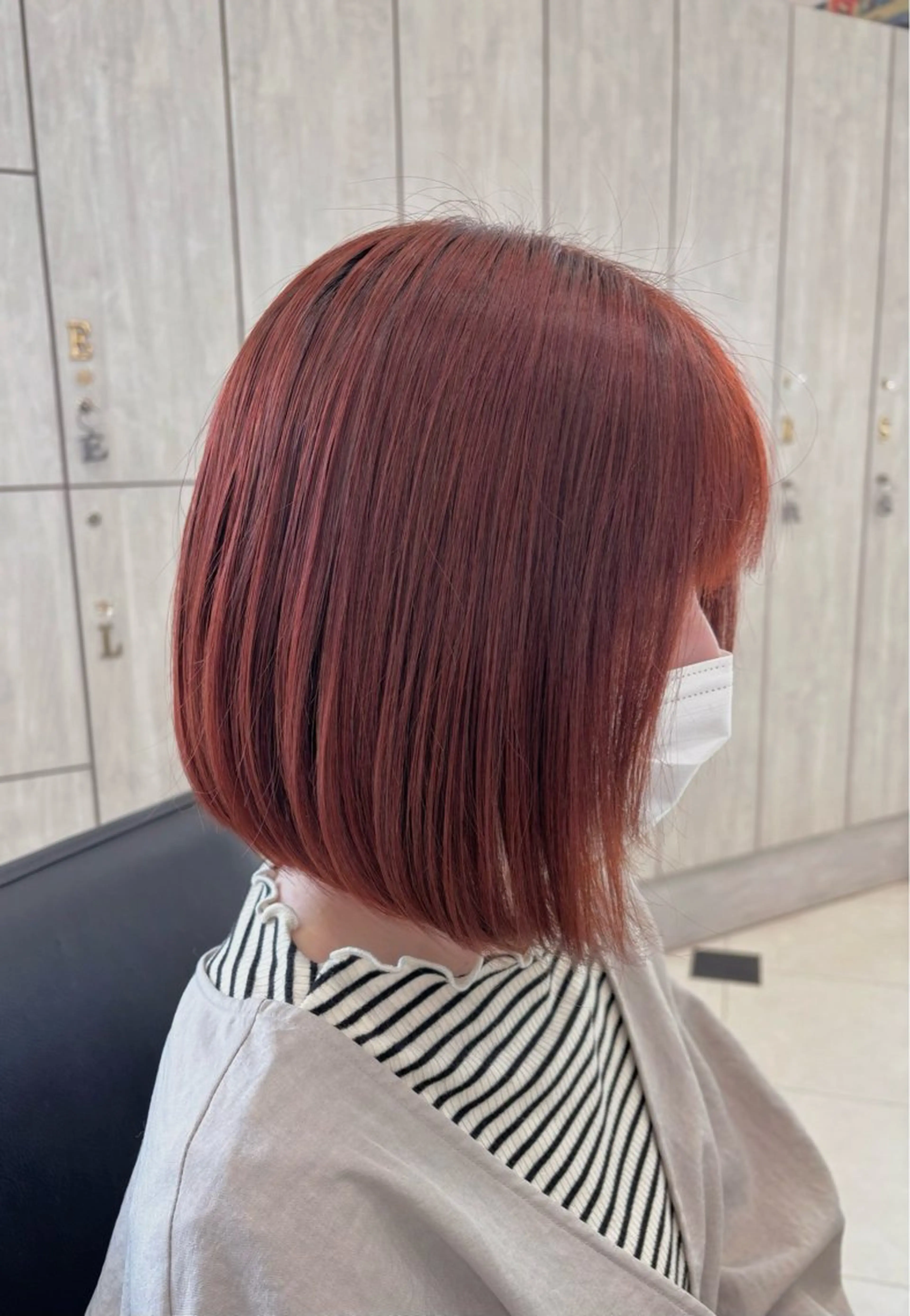 ミディアム カラー ブリーチ ブリーチなしカラー 🩵 青木萌華 🩵 髪質改善・髪色改善のヘアスタイル