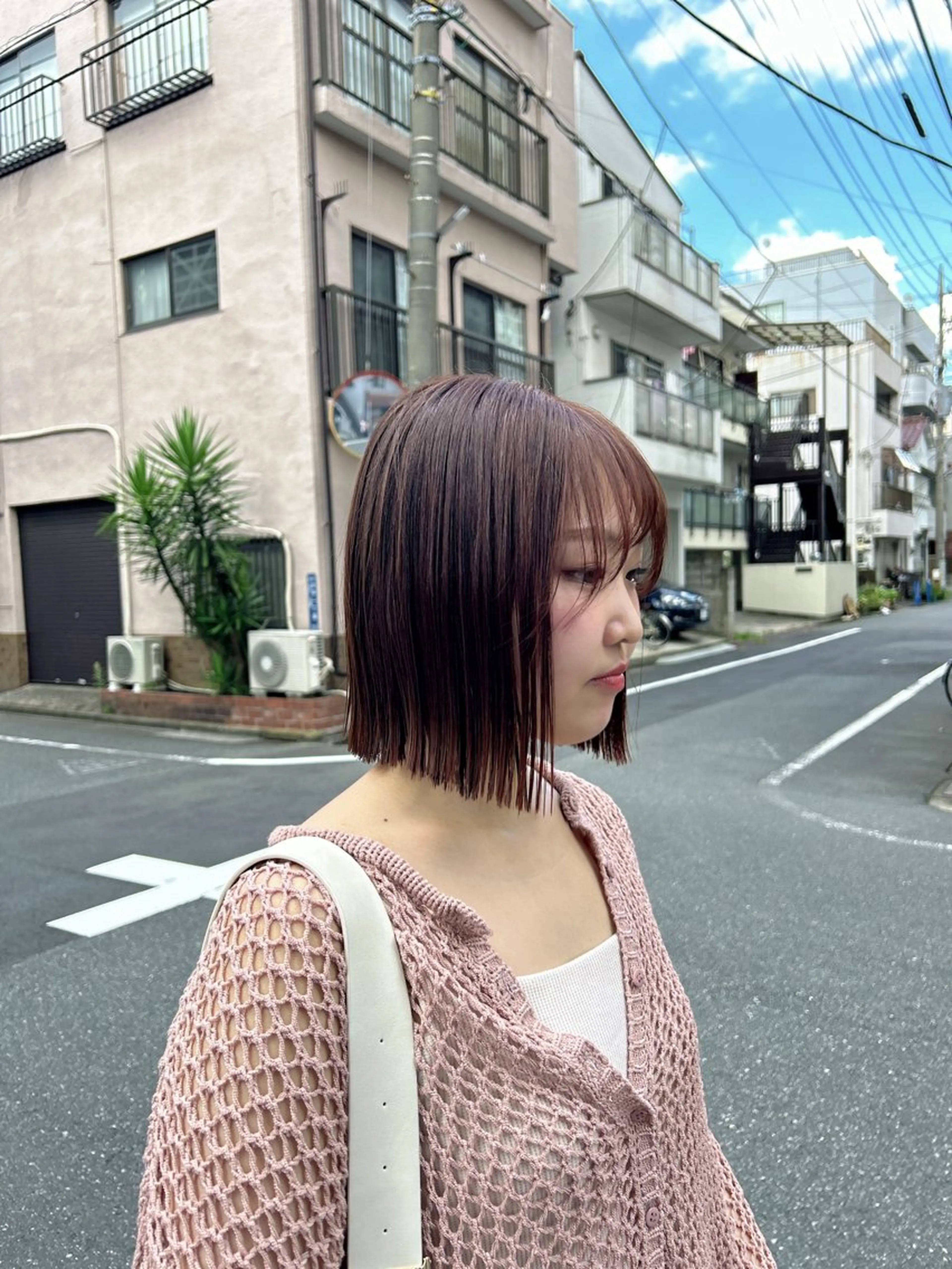 ミディアム efu.所属・miku 🍑髪質改善サロンのヘアスタイル