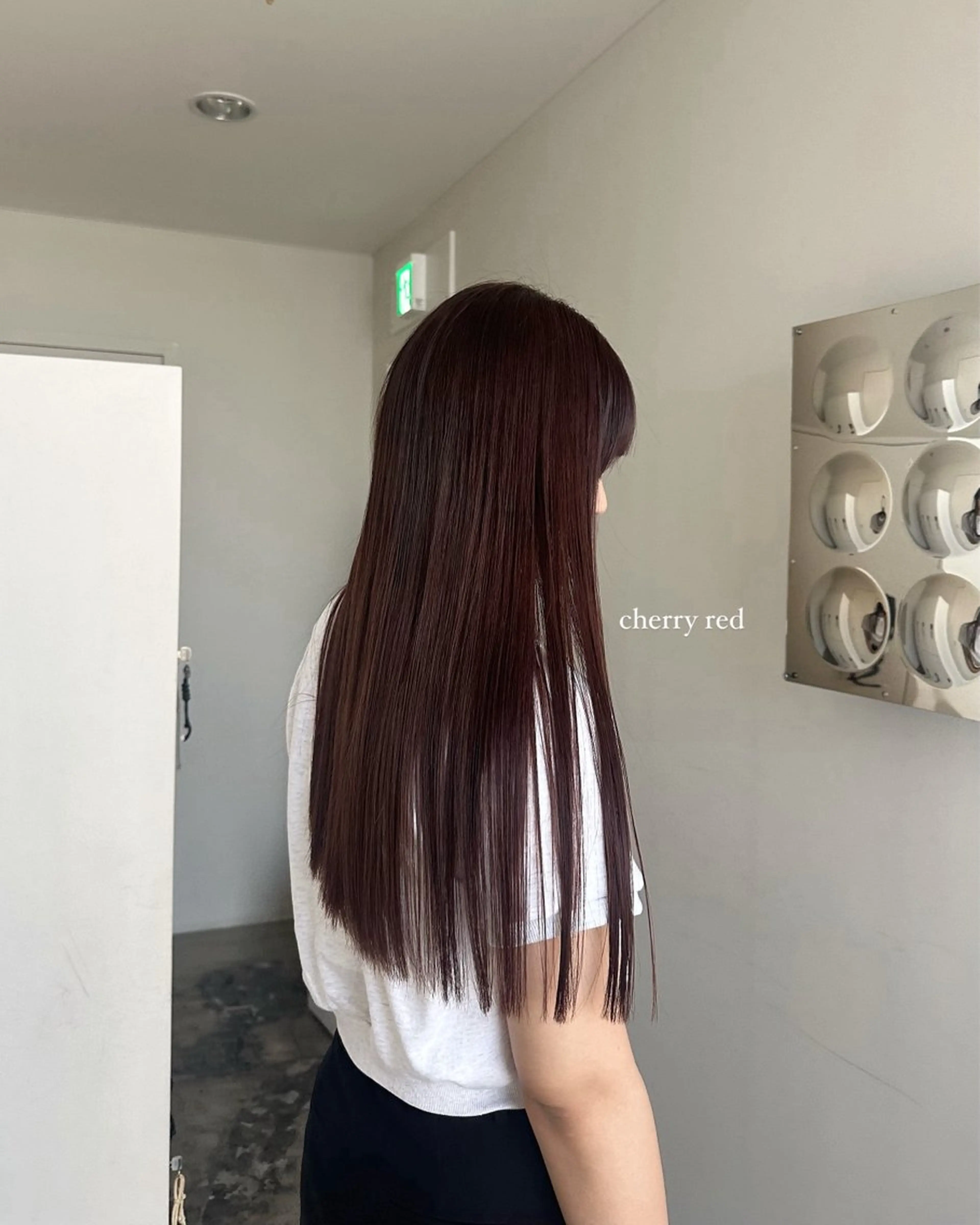 ロング カラー 髪質改善 カット ヘアカラー 縮毛矯正 トリートメント 透明感カラー/顔周り レイヤー/髪質改善のヘアスタイル