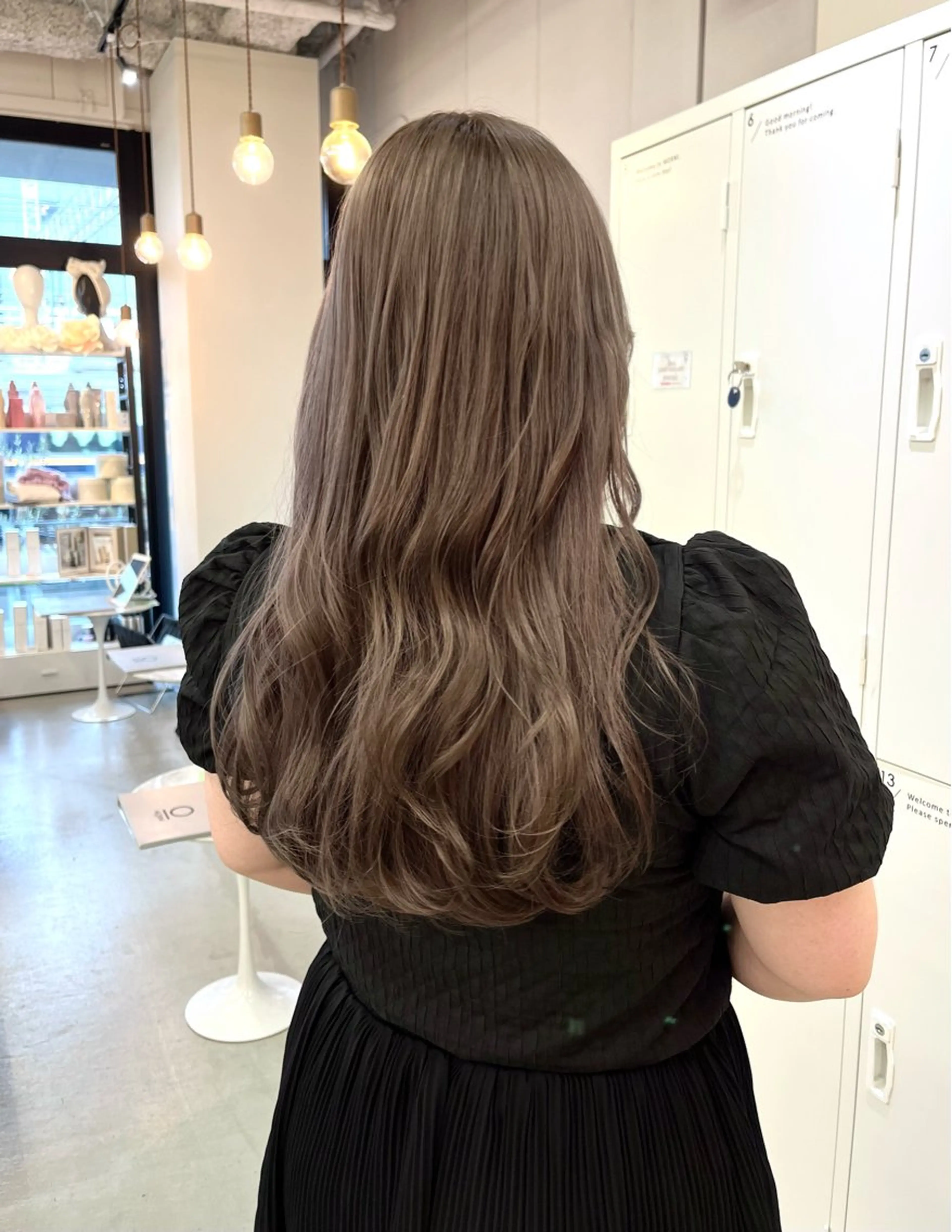 ロング カラー ブリーチ 神原 茉依🩰🪩のヘアスタイル