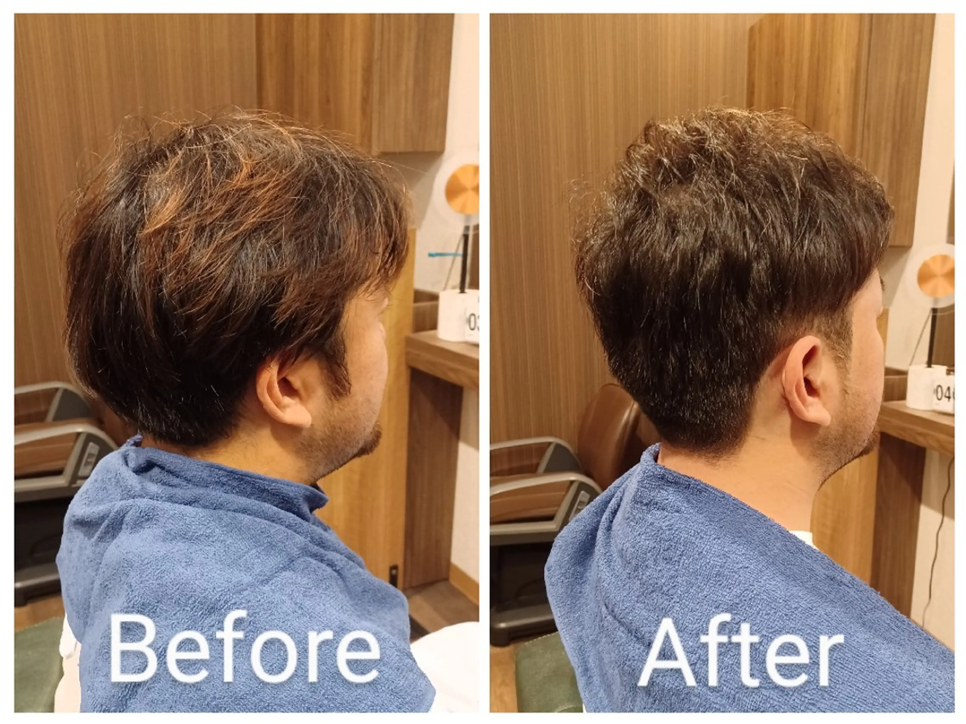 メンズ ショート BARBERSTAG 上拂恭平のヘアスタイル