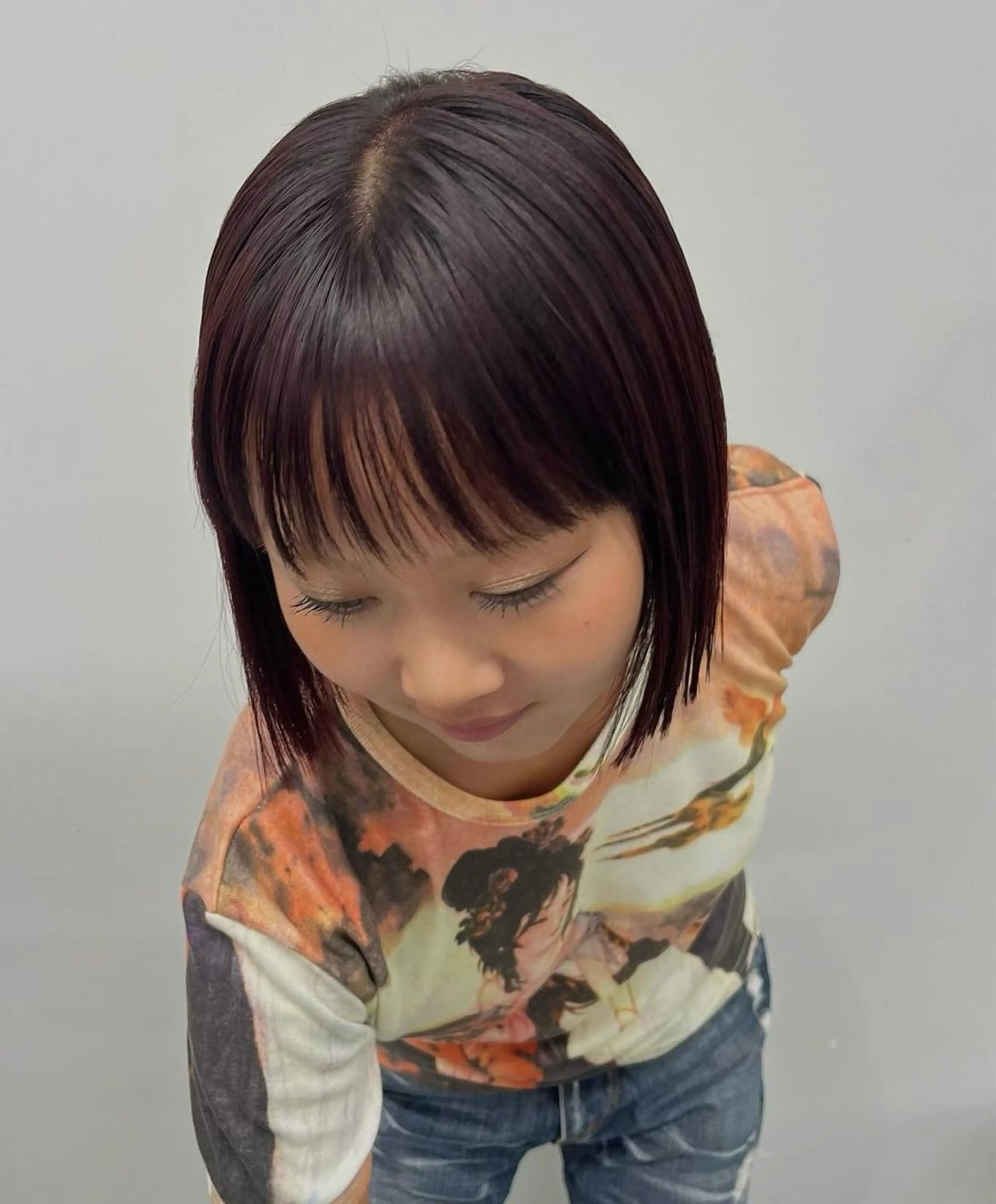 〈3回目以降のお客様〉カット/ケア🌿Wカラー/Aujua sp&tr/stylingの写真