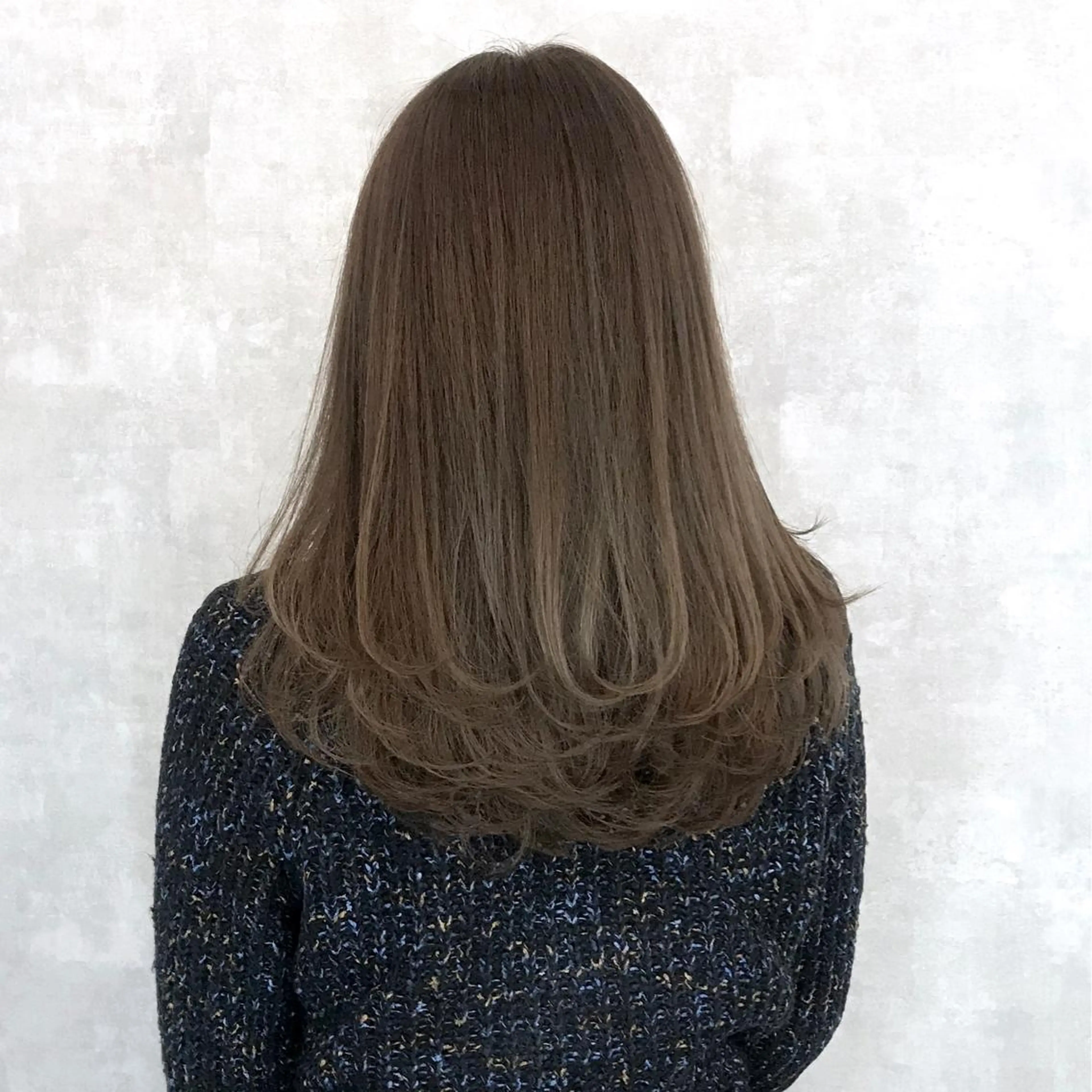 ロング ヨシンモリ ムルギョル巻き 韓国風ヘア レイヤーカット シースルーバング K-POP好き美容師 🇰🇷Kai.Yのヘアスタイル