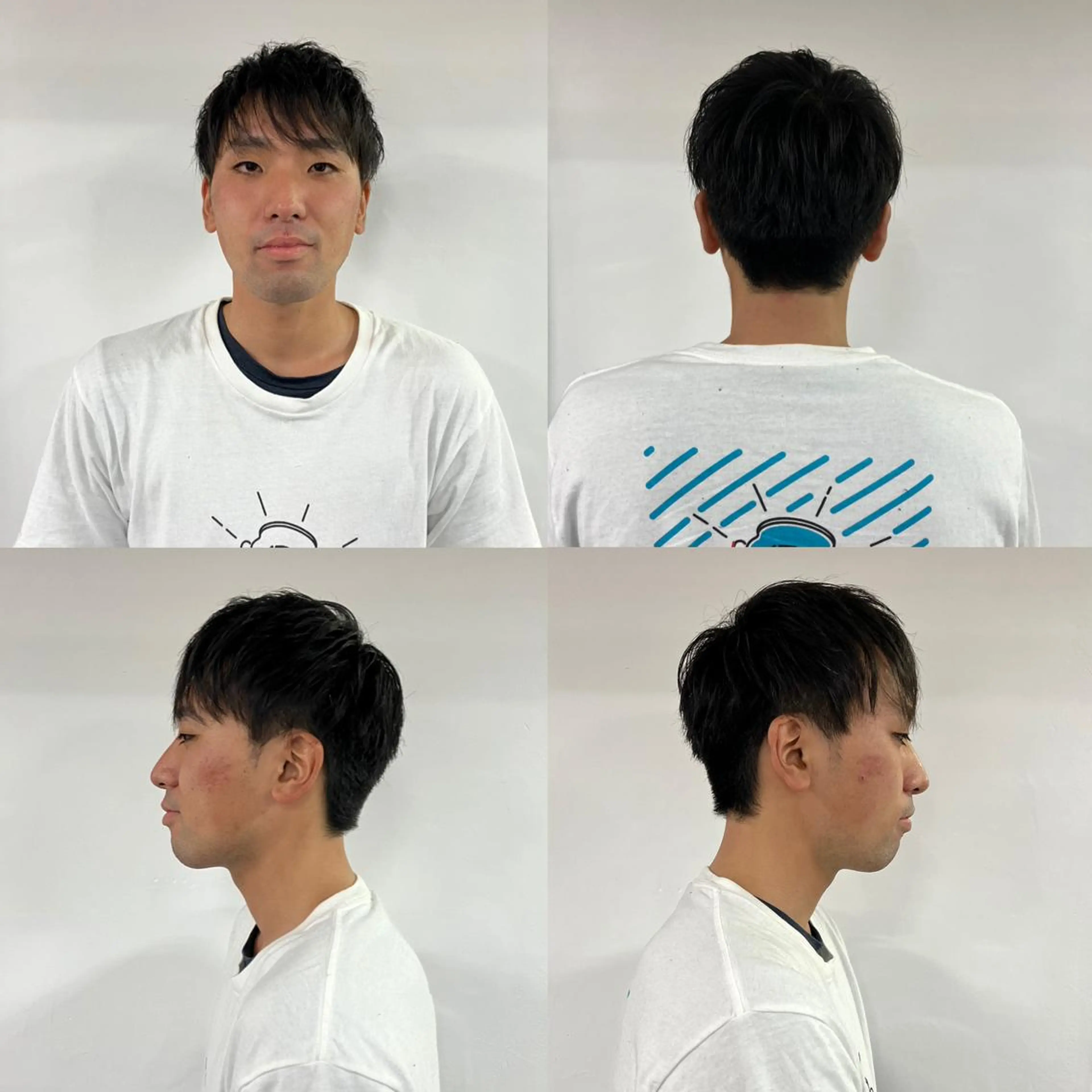 ショート メンズ 段下 航一郎のヘアスタイル