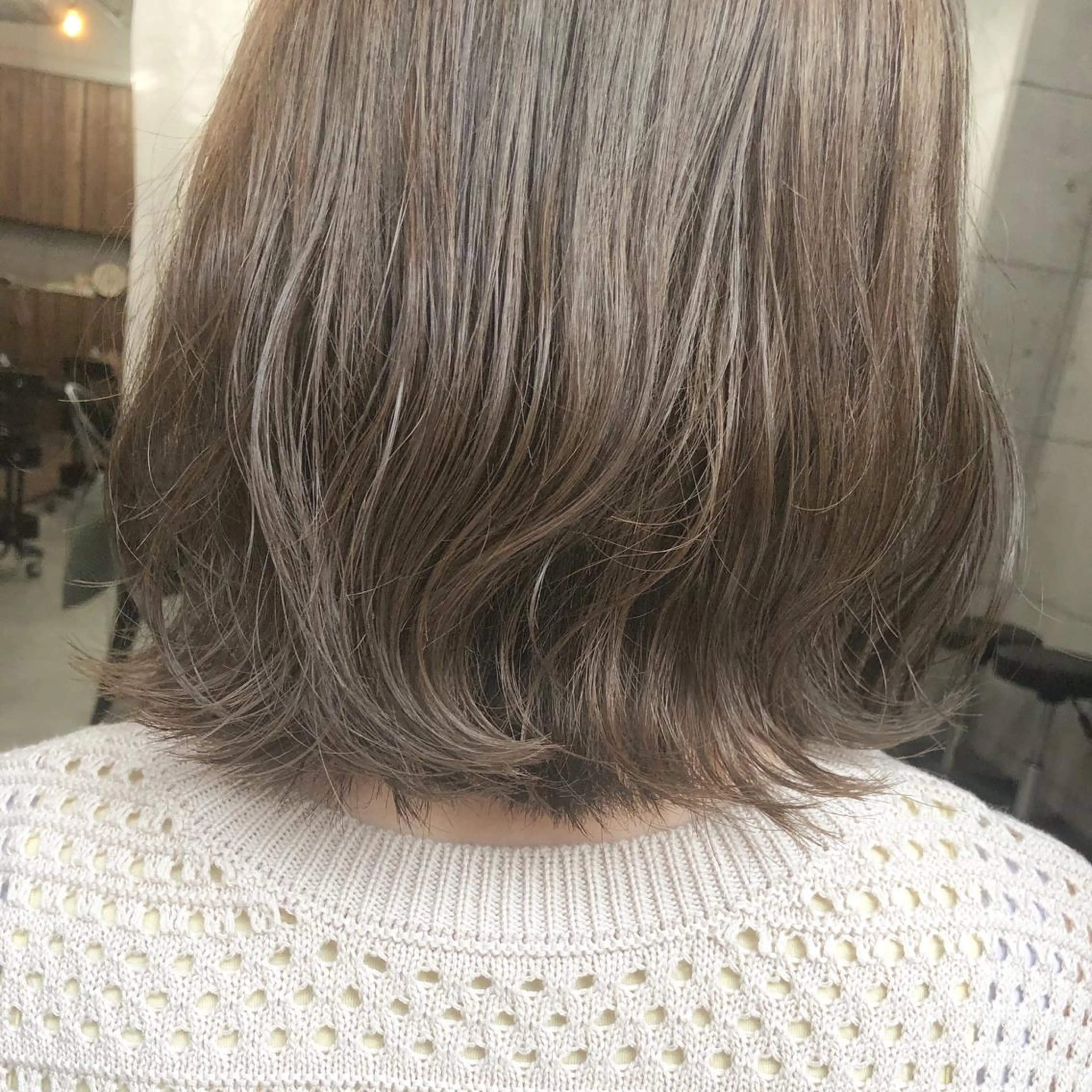 ミディアム カラー パーマ ヘアアレンジ メンズ キッズ ネイル マツエク・マツパ ヘアカラー トリートメント ヘアセット 艶髪育成サロン 京橋　shinのヘアスタイル