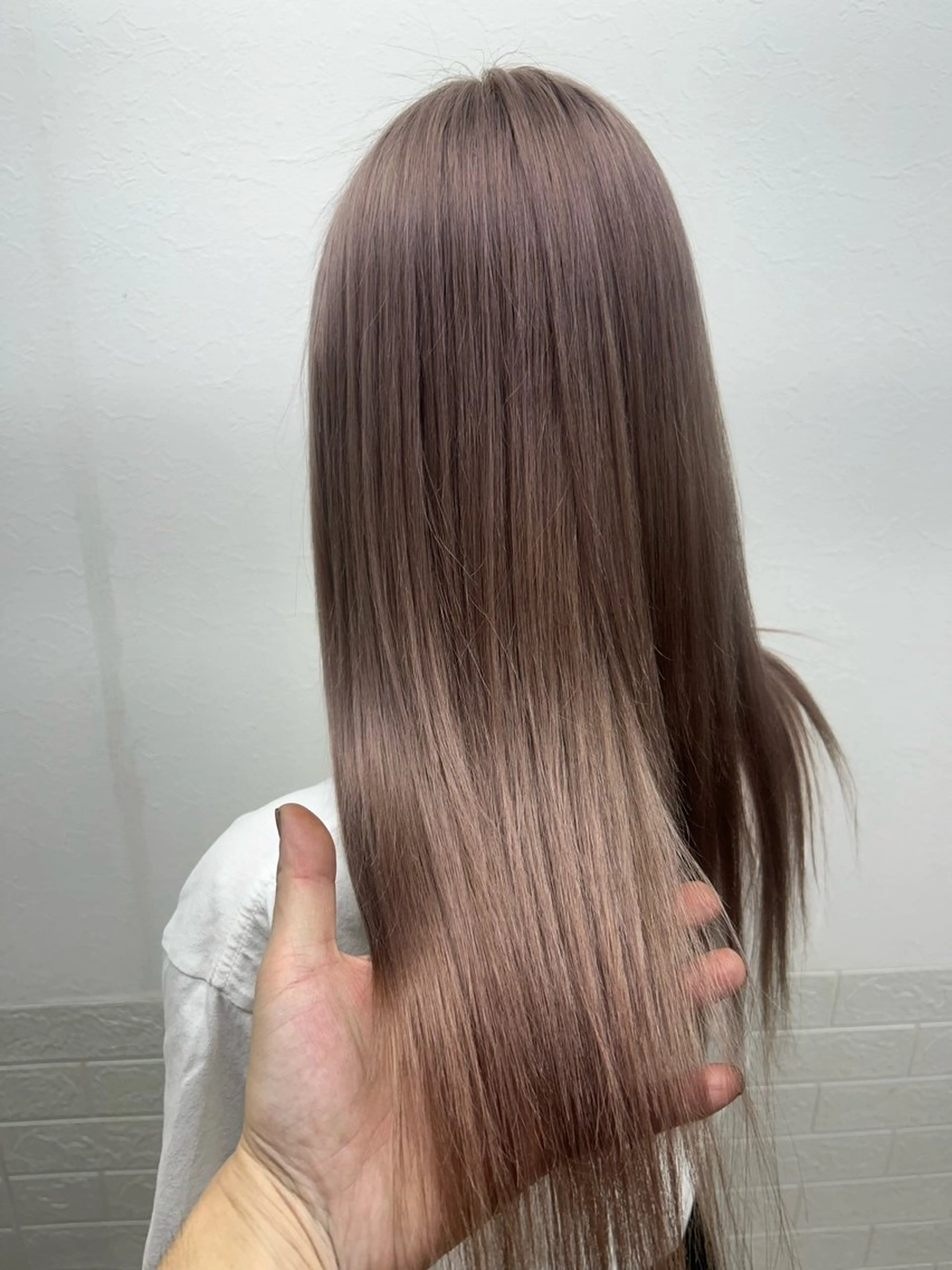 カラー ダブルスキルエクステ /羽エクステ白石宇由のヘアスタイル