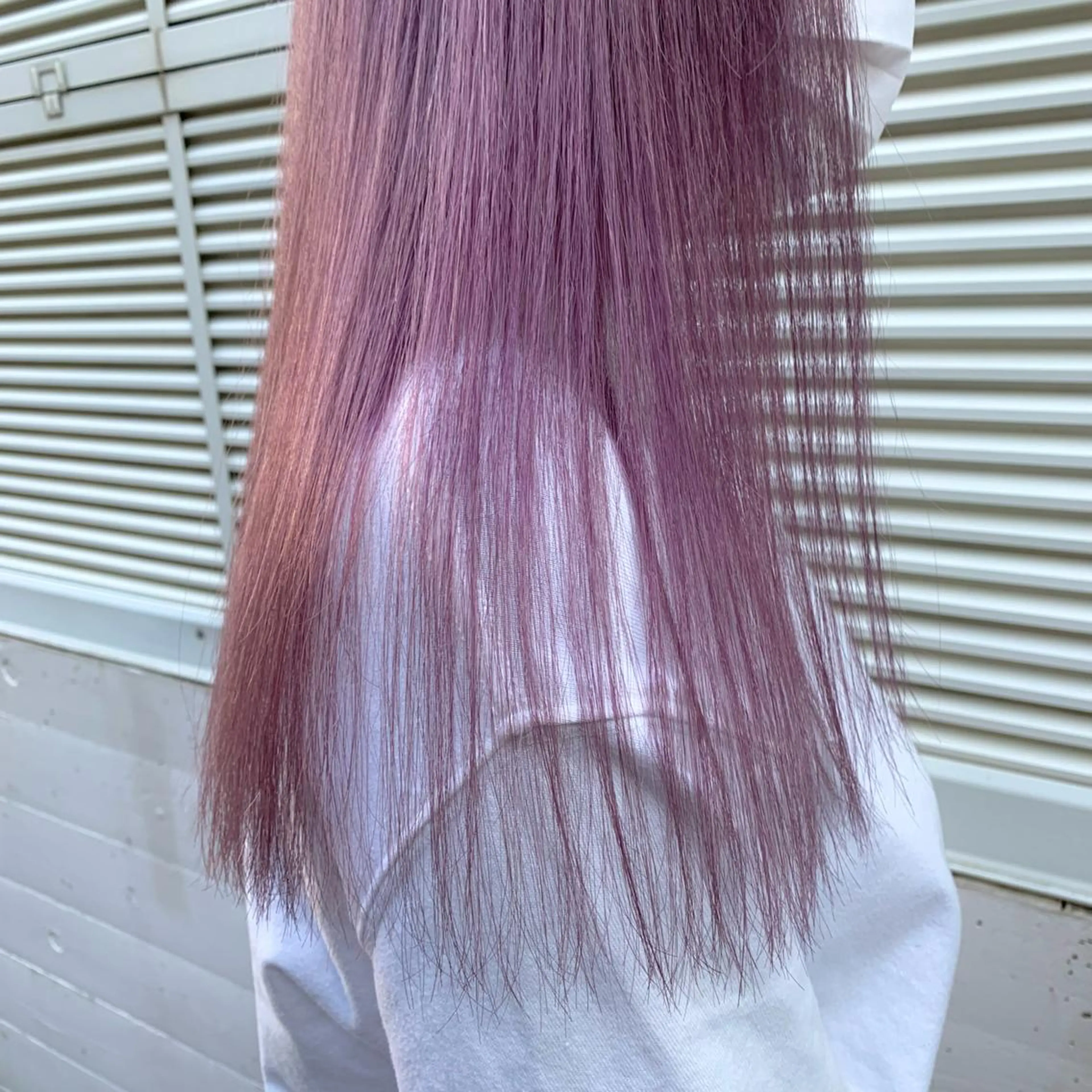 セミロング カラー アイブロウ カット ヘアカラー トリートメント 🎀暖色カラー🎀 ♡yurika♡のヘアスタイル