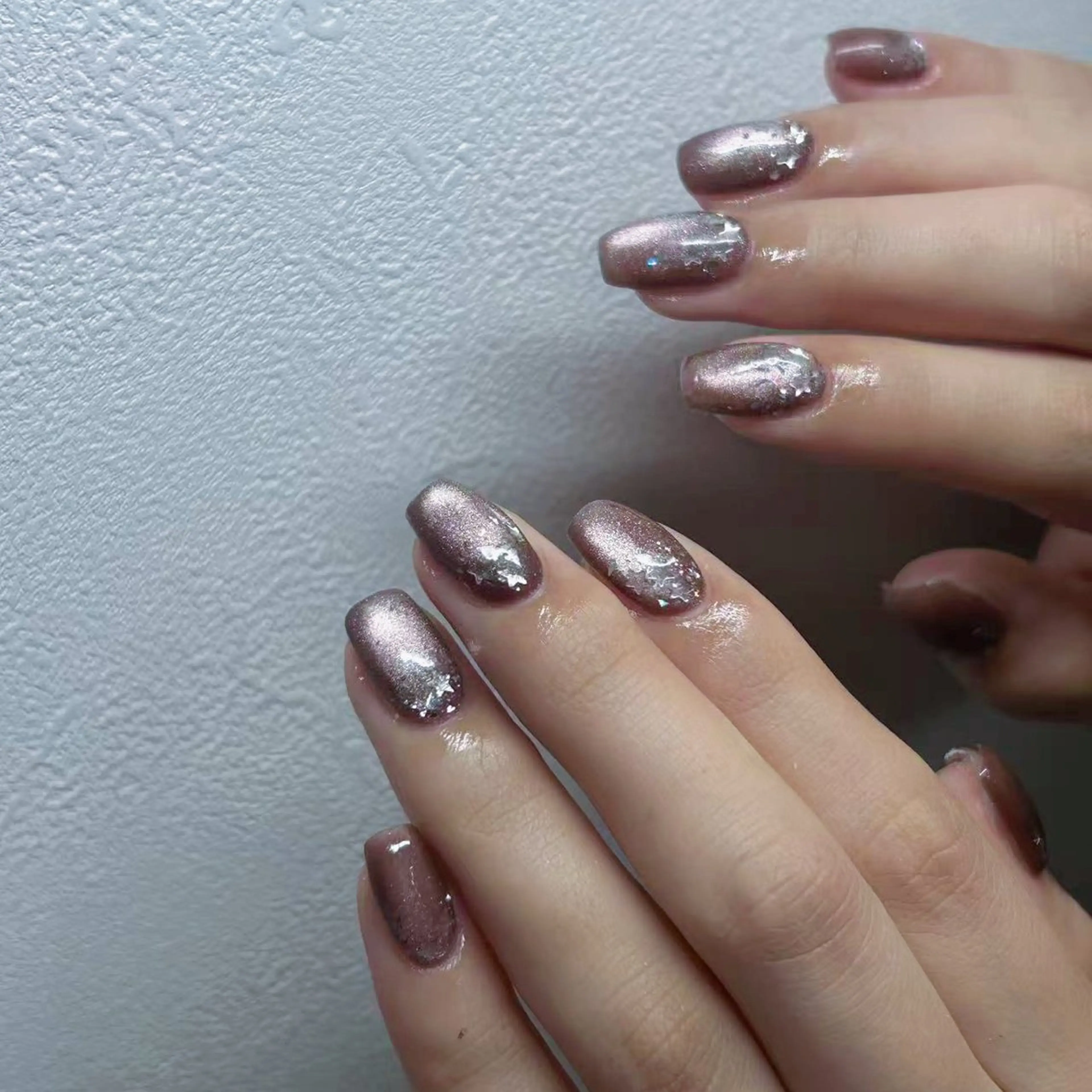 ネイル スカルプネイル シンプルネイル Lu nailsalonのネイルデザイン