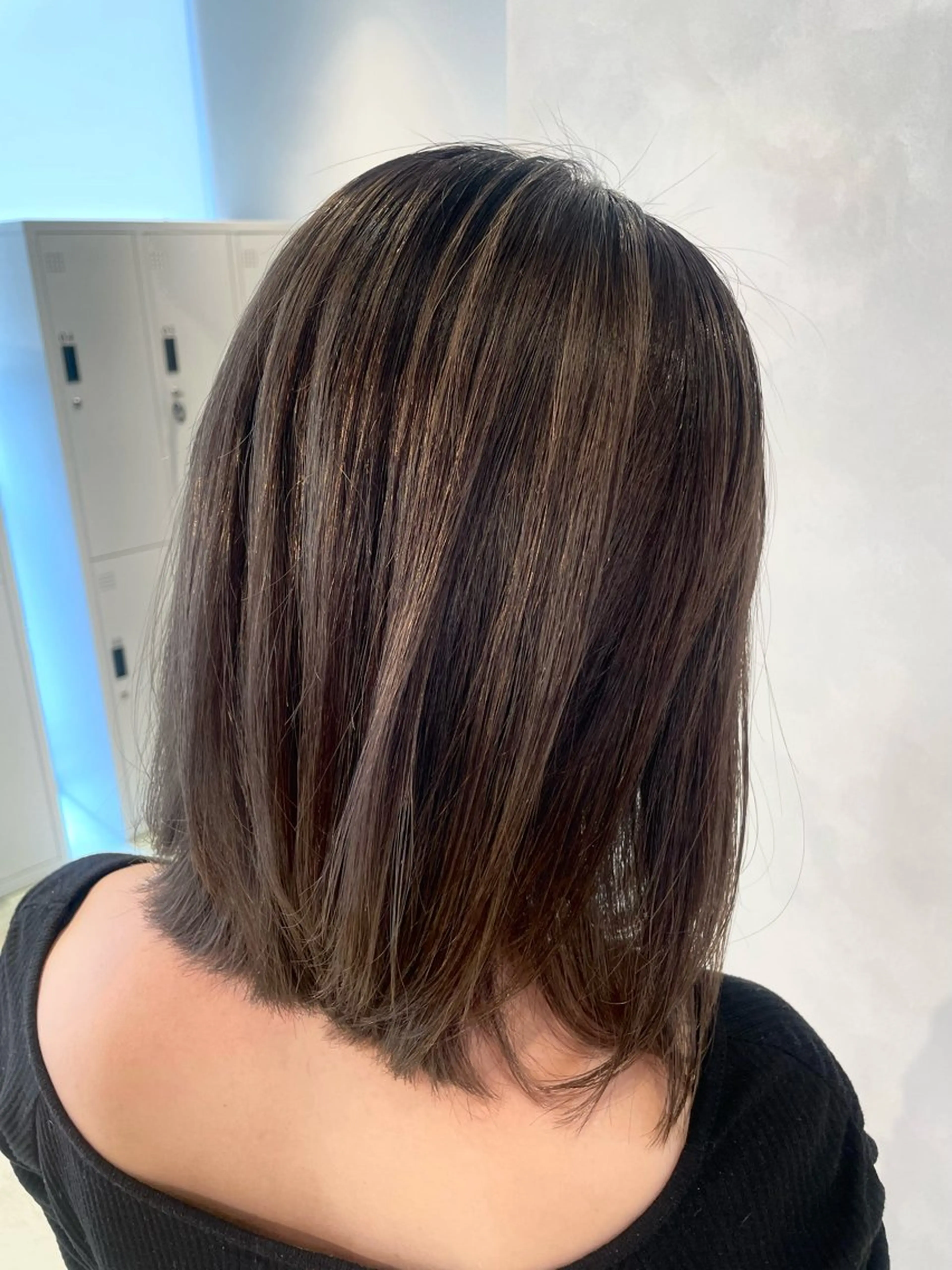 ミディアム 透明感カラー✨艶髪 制作🌱山根あゆみのヘアスタイル