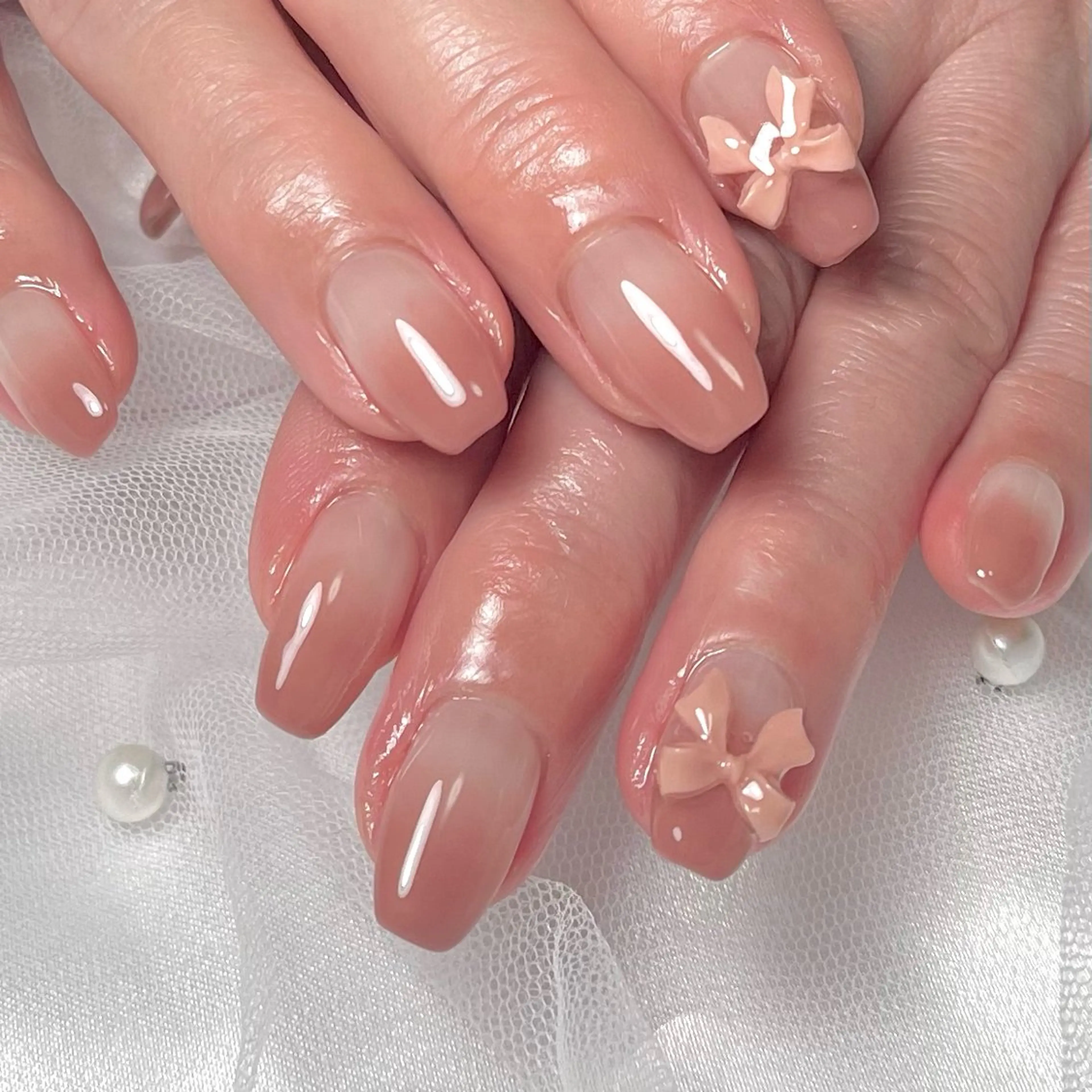 ネイル グラデーション ピンク ハンドネイル COCO NAILのネイルデザイン
