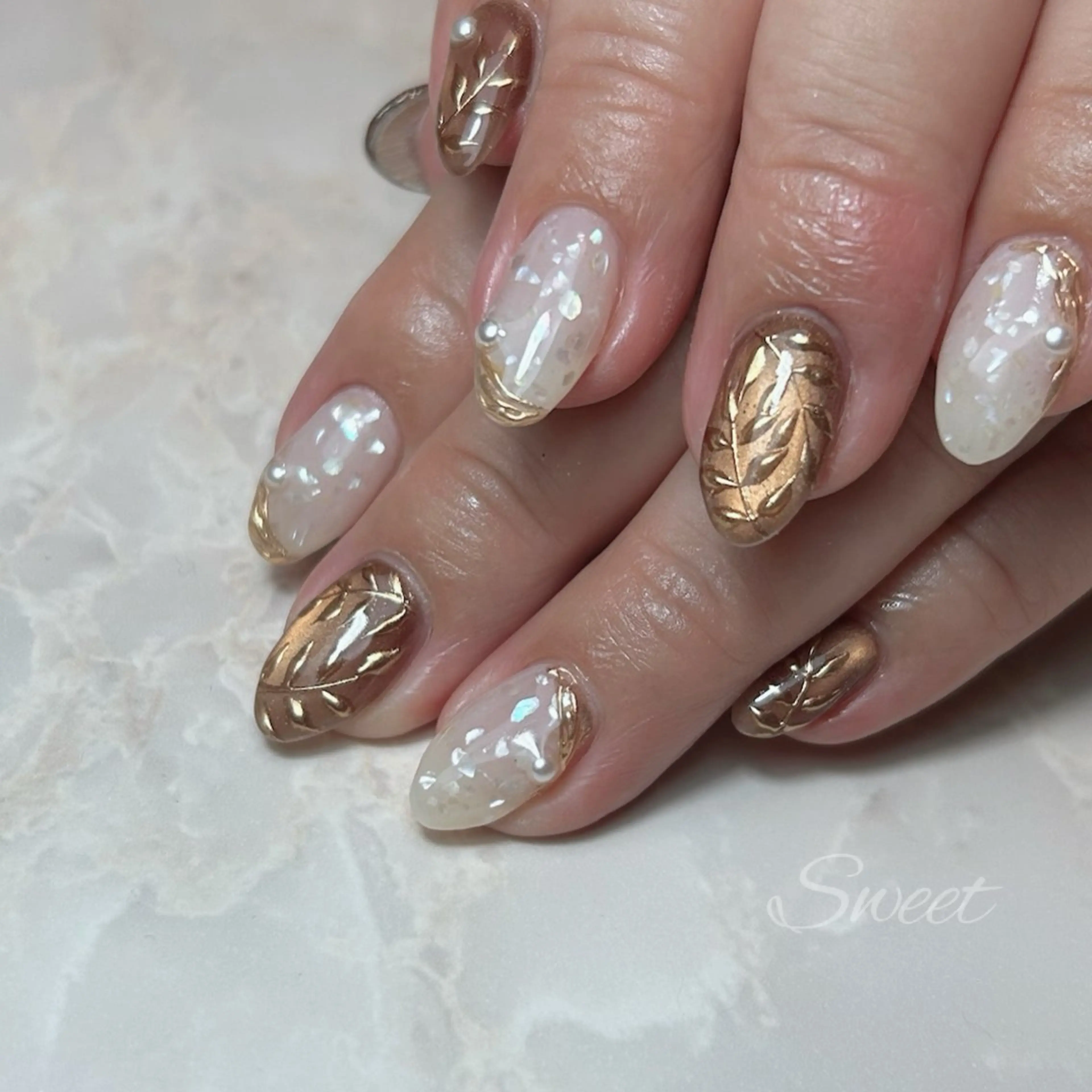 ネイル ハンドネイル sweet 仲野陽子のネイルデザイン