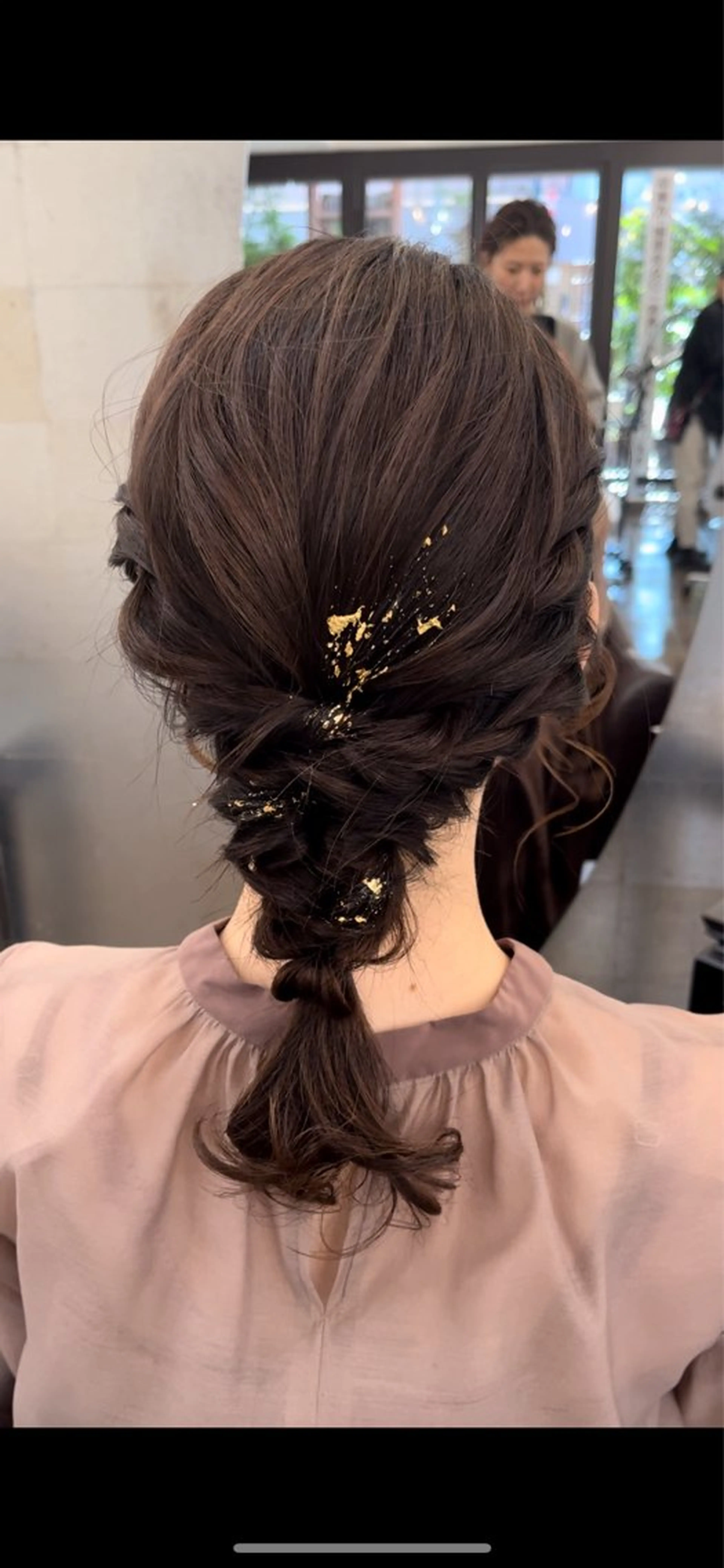 セミロング 早稲田 千尋のヘアスタイル