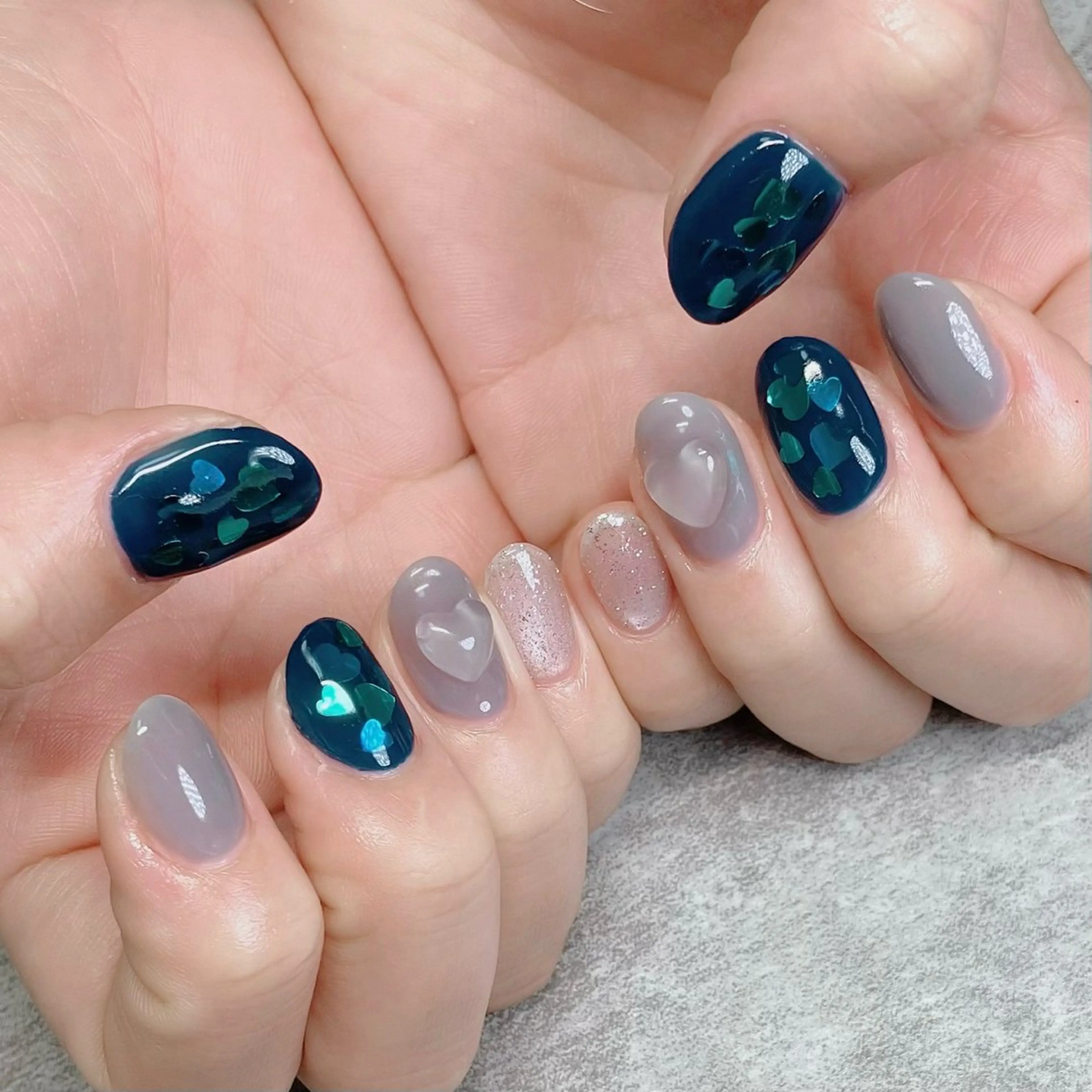 ネイル ハンドネイル ハンドケア haleyume所属・shino🌟 痛ネイルのネイルデザイン