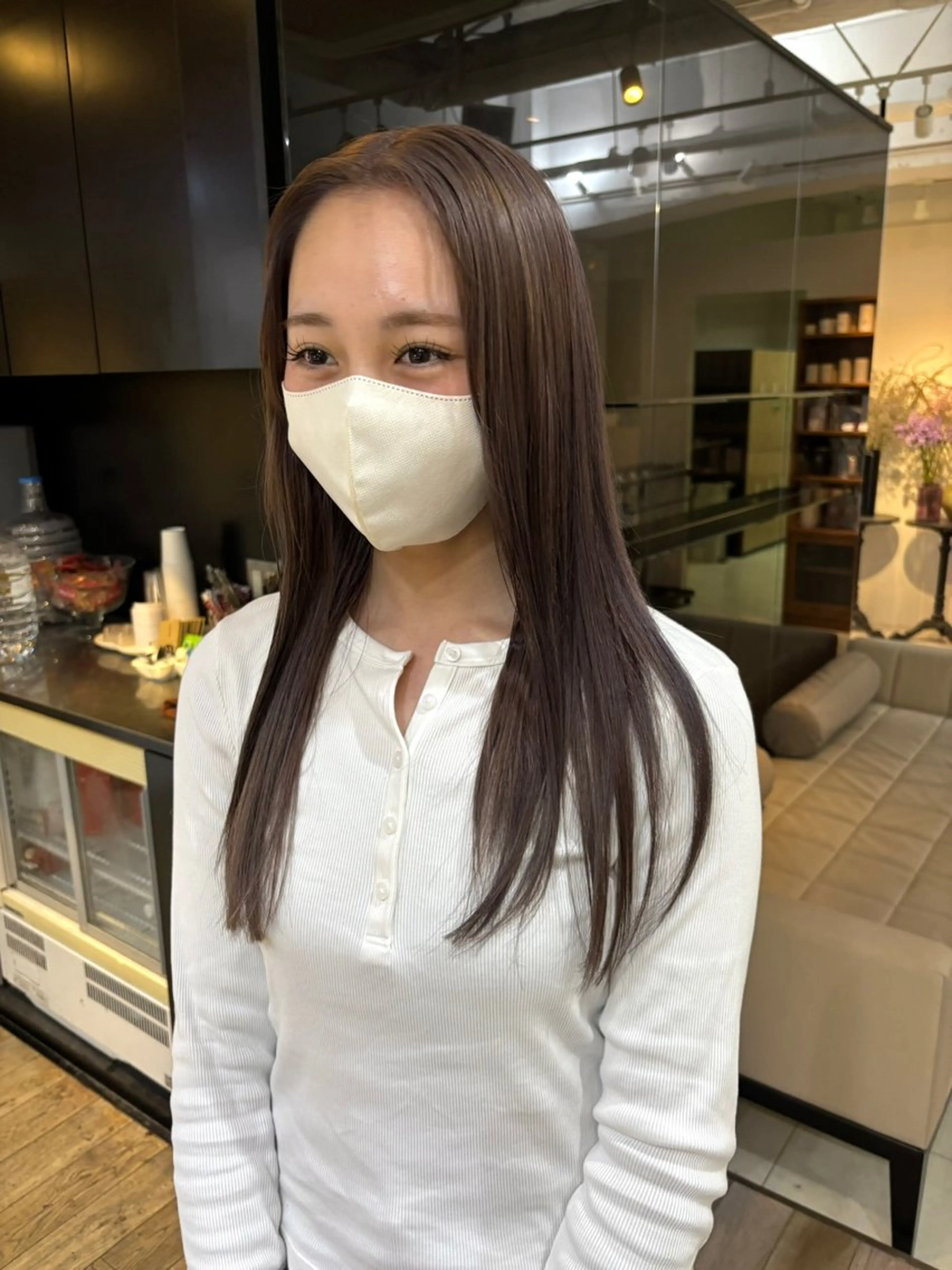 セミロング ヘアカラー トリートメント 🦕K-two/ シノハラナルミ🦕のヘアスタイル