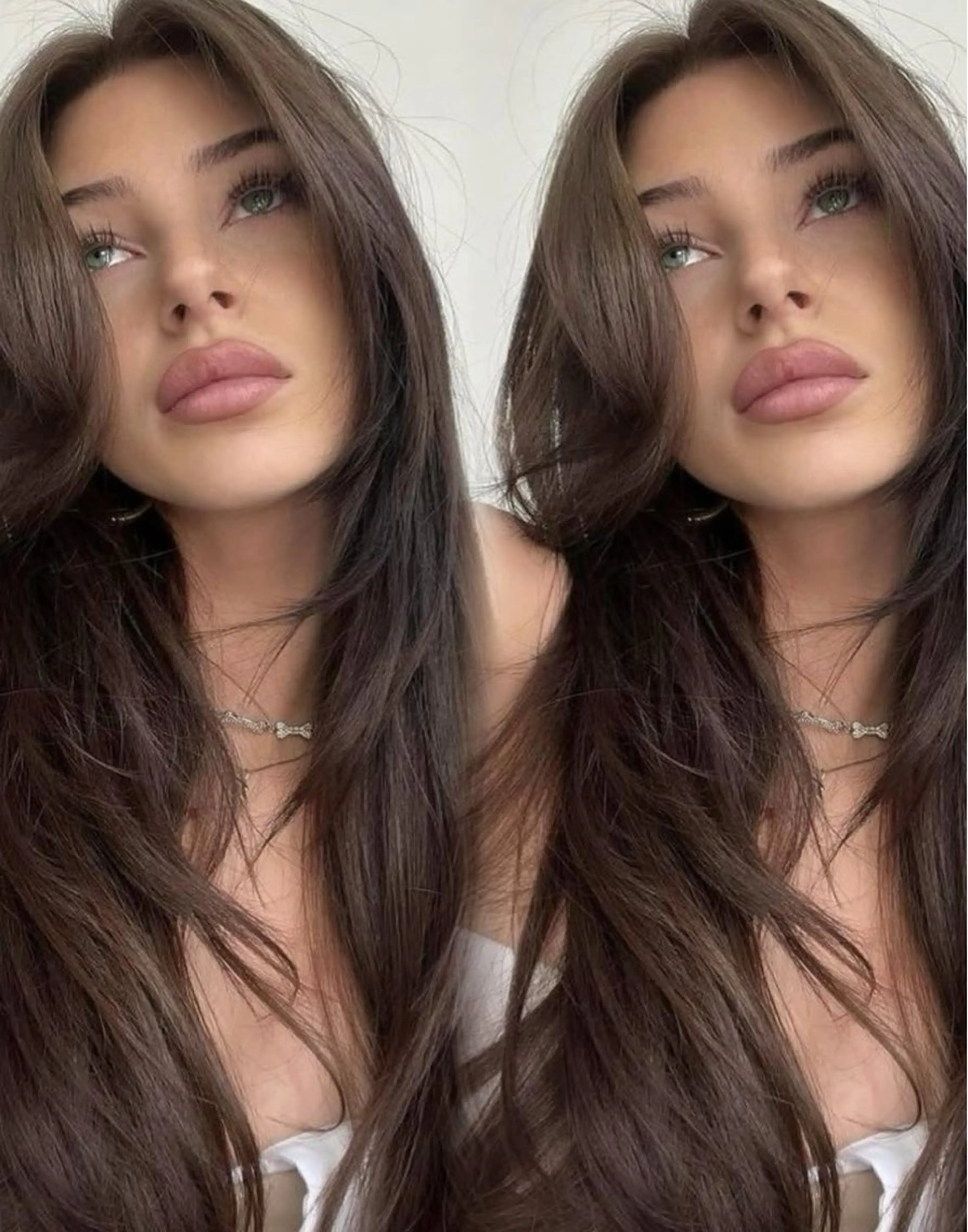 ロング ぱつっとボブ/透明感 カラー/Ayakaのヘアスタイル