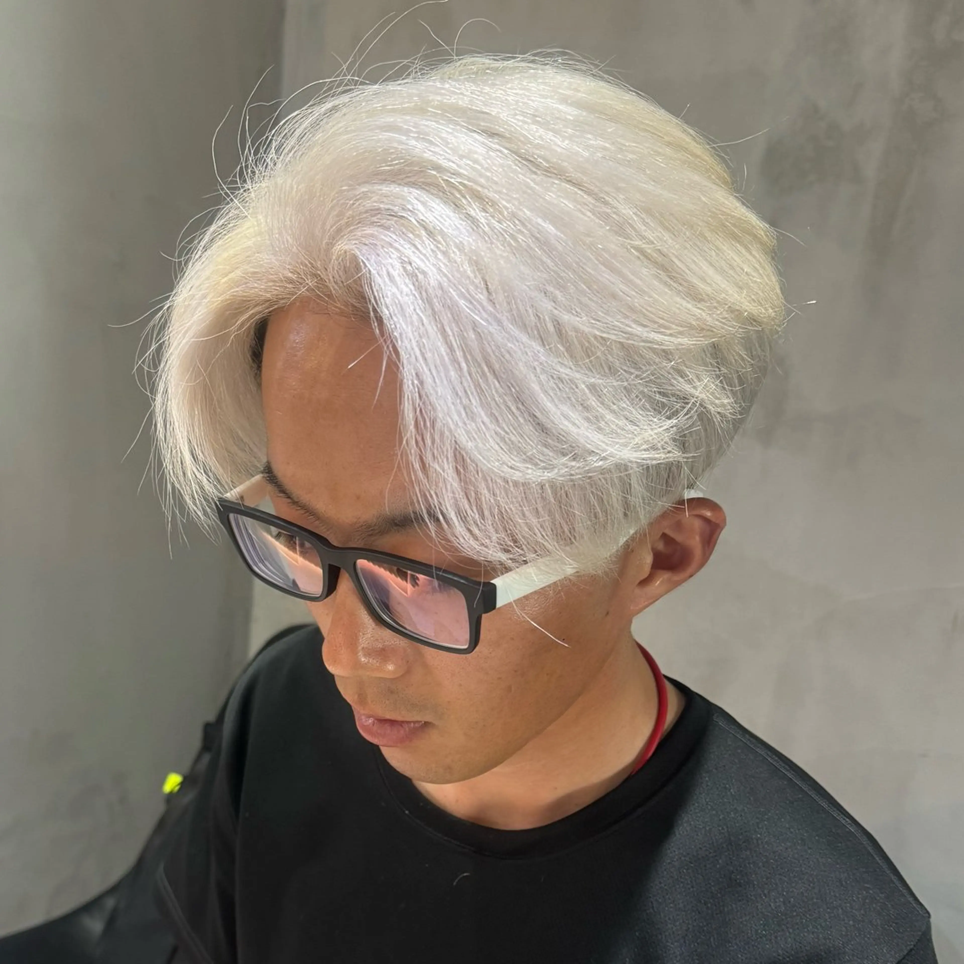 ショート メンズ ヘアカラー トリートメント 木村ハルカ 🎨鹿児島⇆東京のヘアスタイル