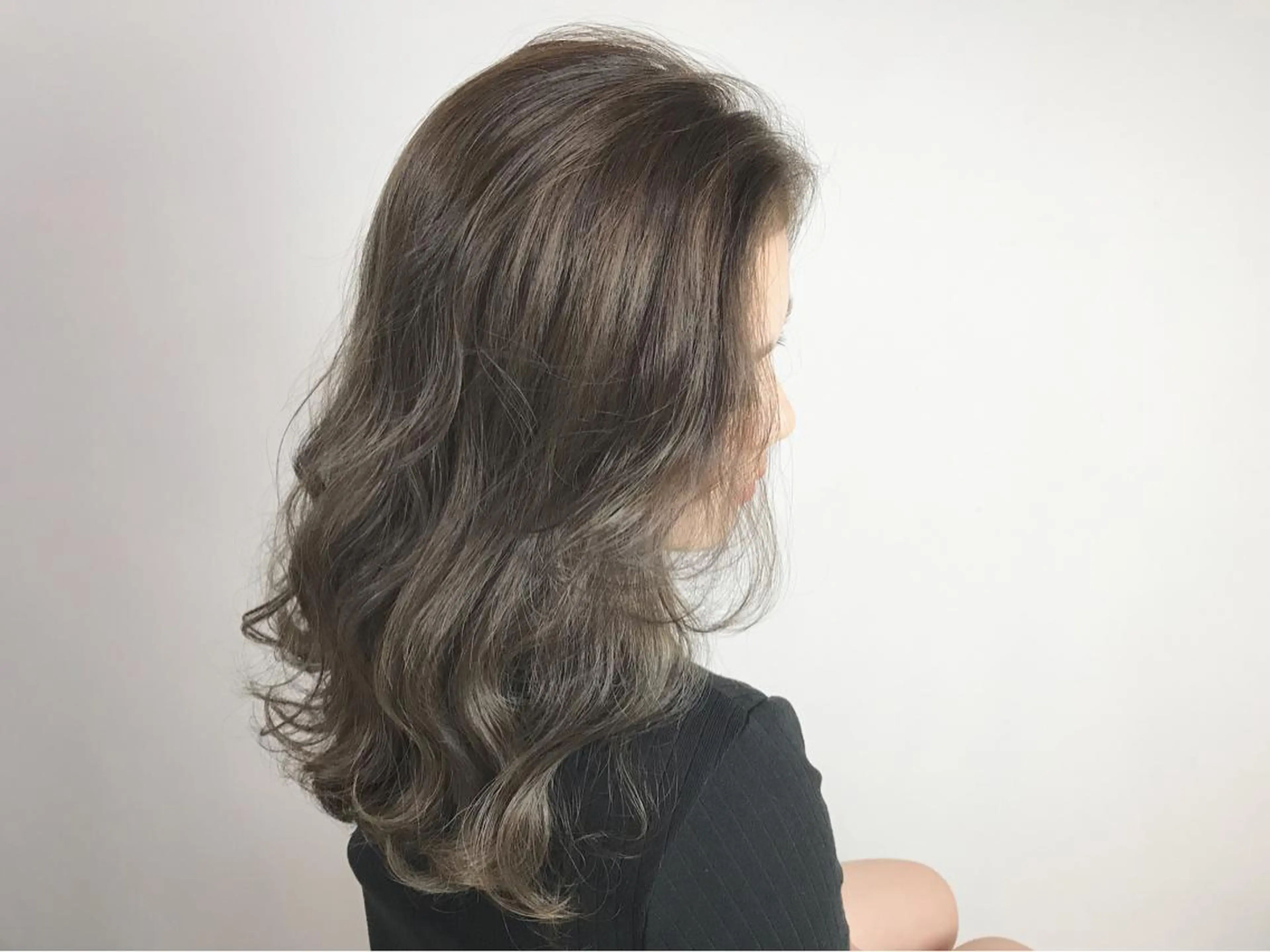 セミロング MORISAKI ✂︎縮毛矯正のヘアスタイル