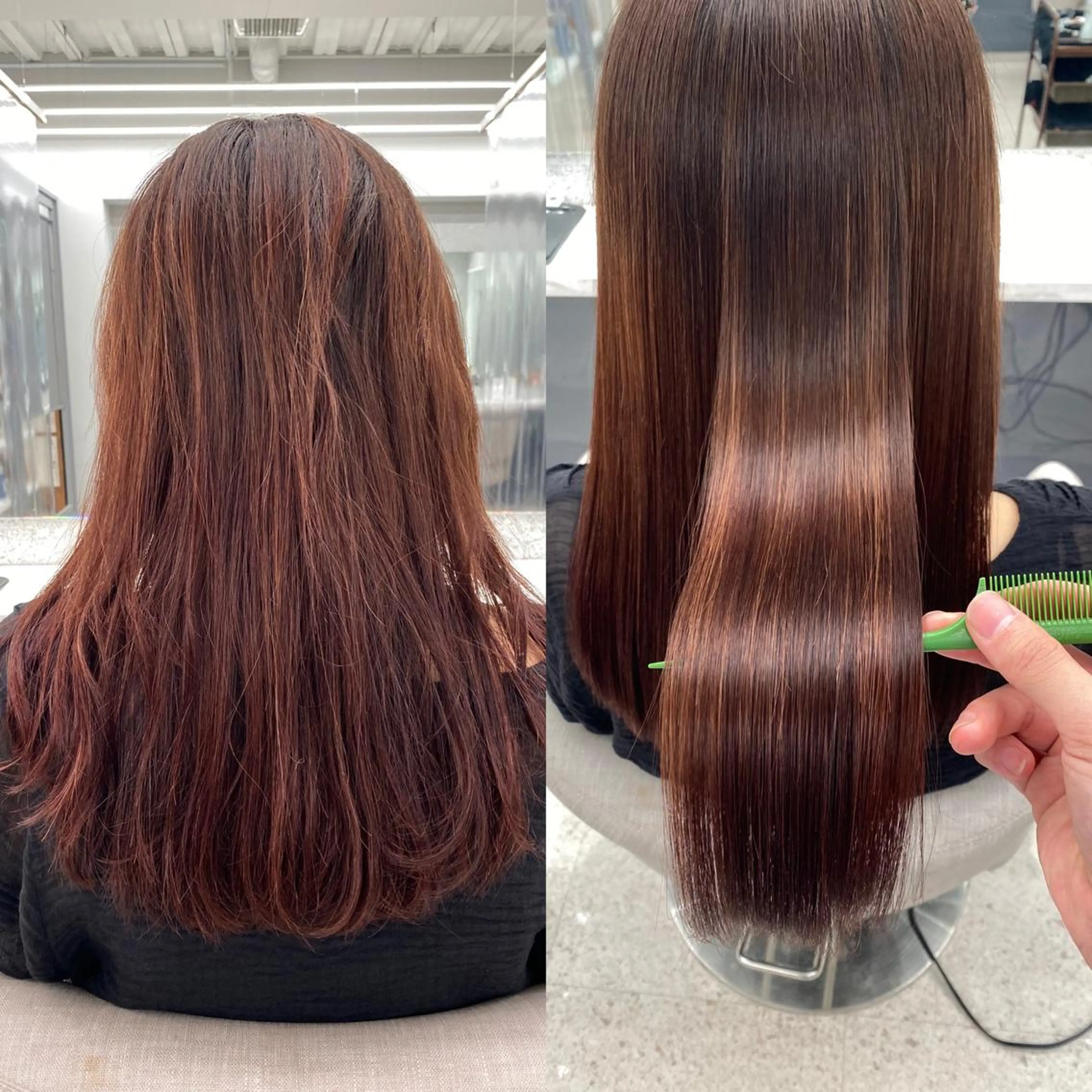 ロング カラー パーマ ヘアアレンジ メンズ キッズ ネイル マツエク・マツパ ヘアカラー 縮毛矯正 レイヤーカット/ 髪質改善/羽柴りくのヘアスタイル