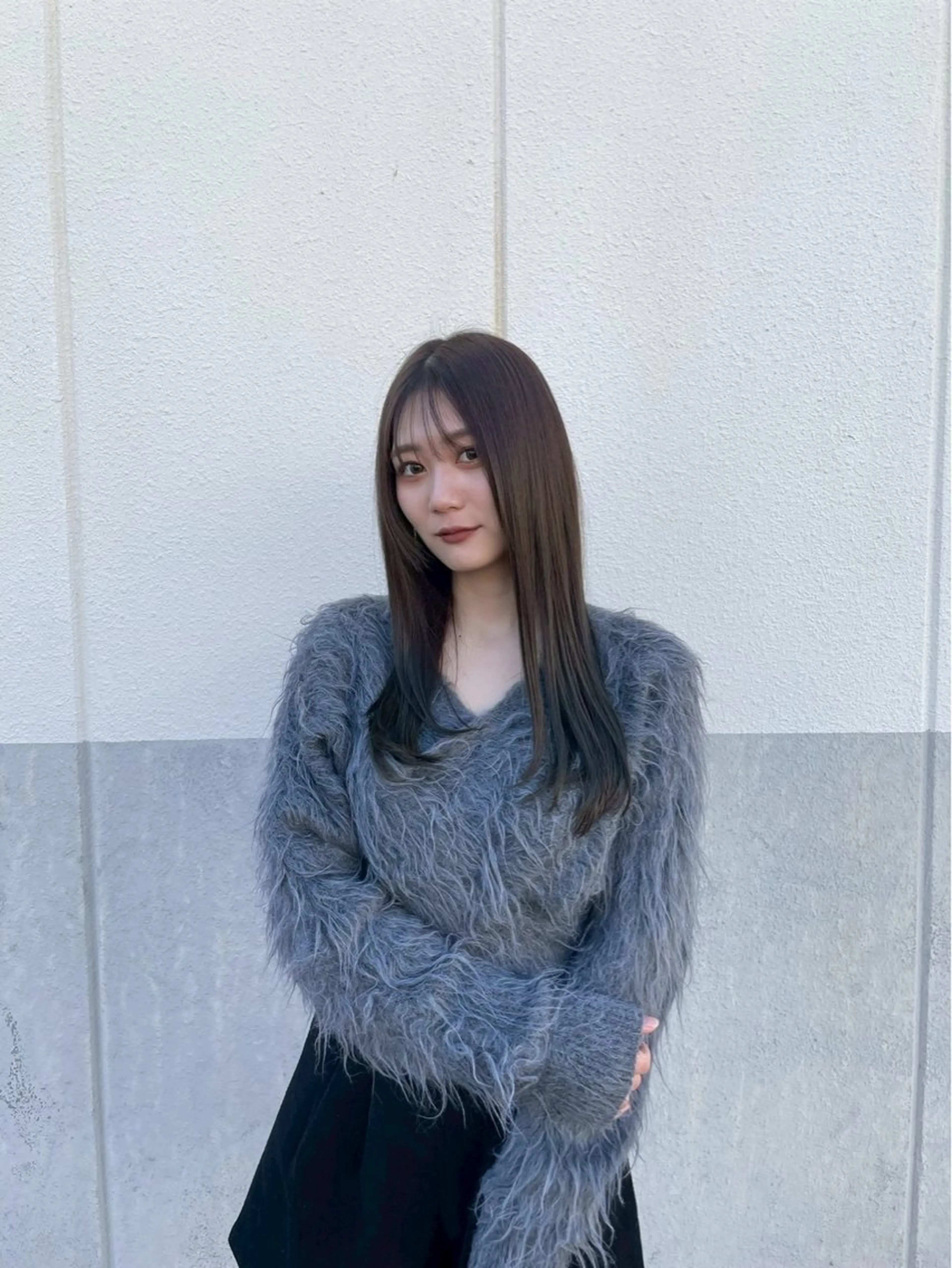 ロング カラー 透明感/艶感/縮毛 矯正/NATSUMIのヘアスタイル