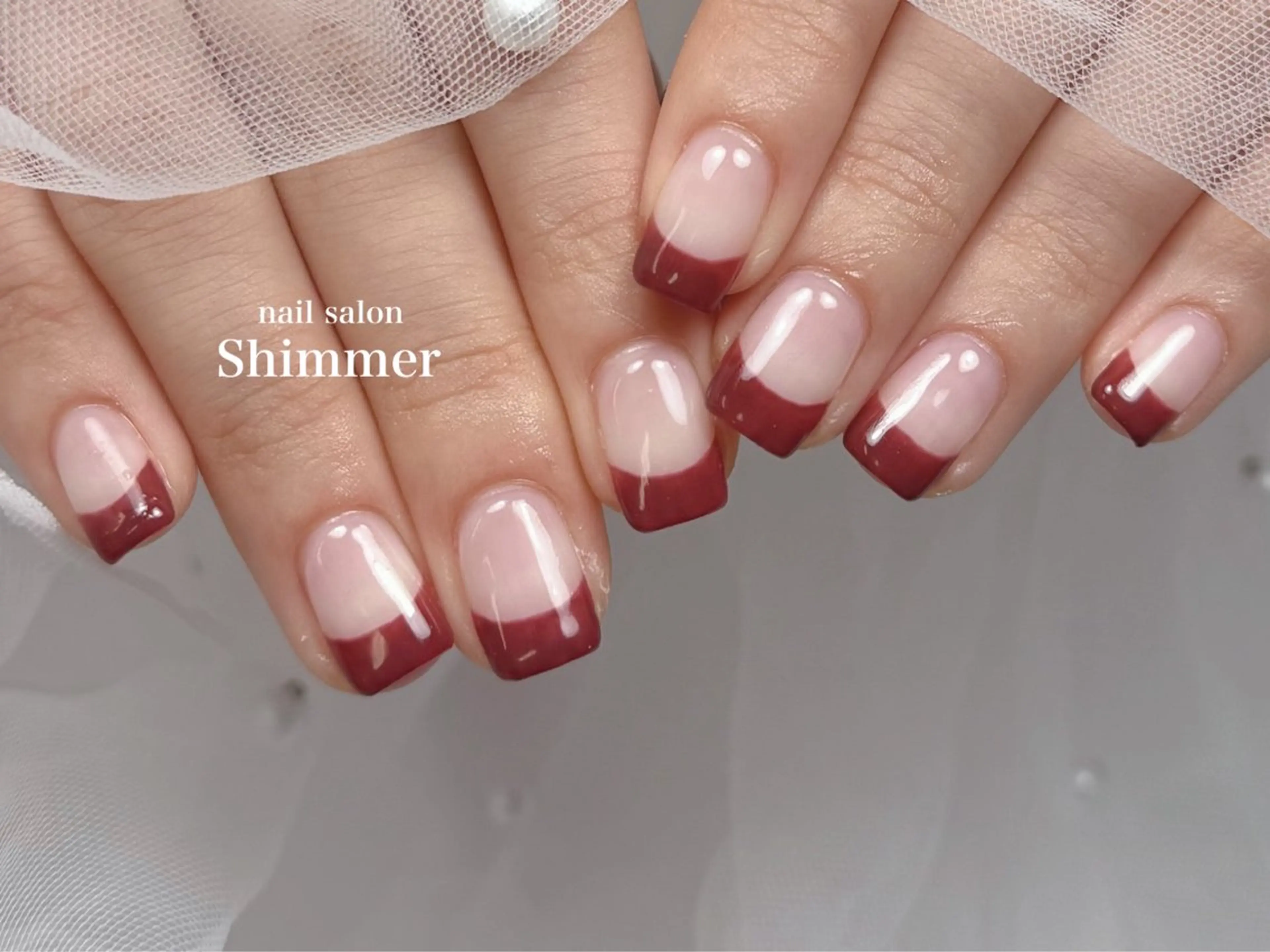 ネイル ハンドネイル Shimmer Risaのネイルデザイン
