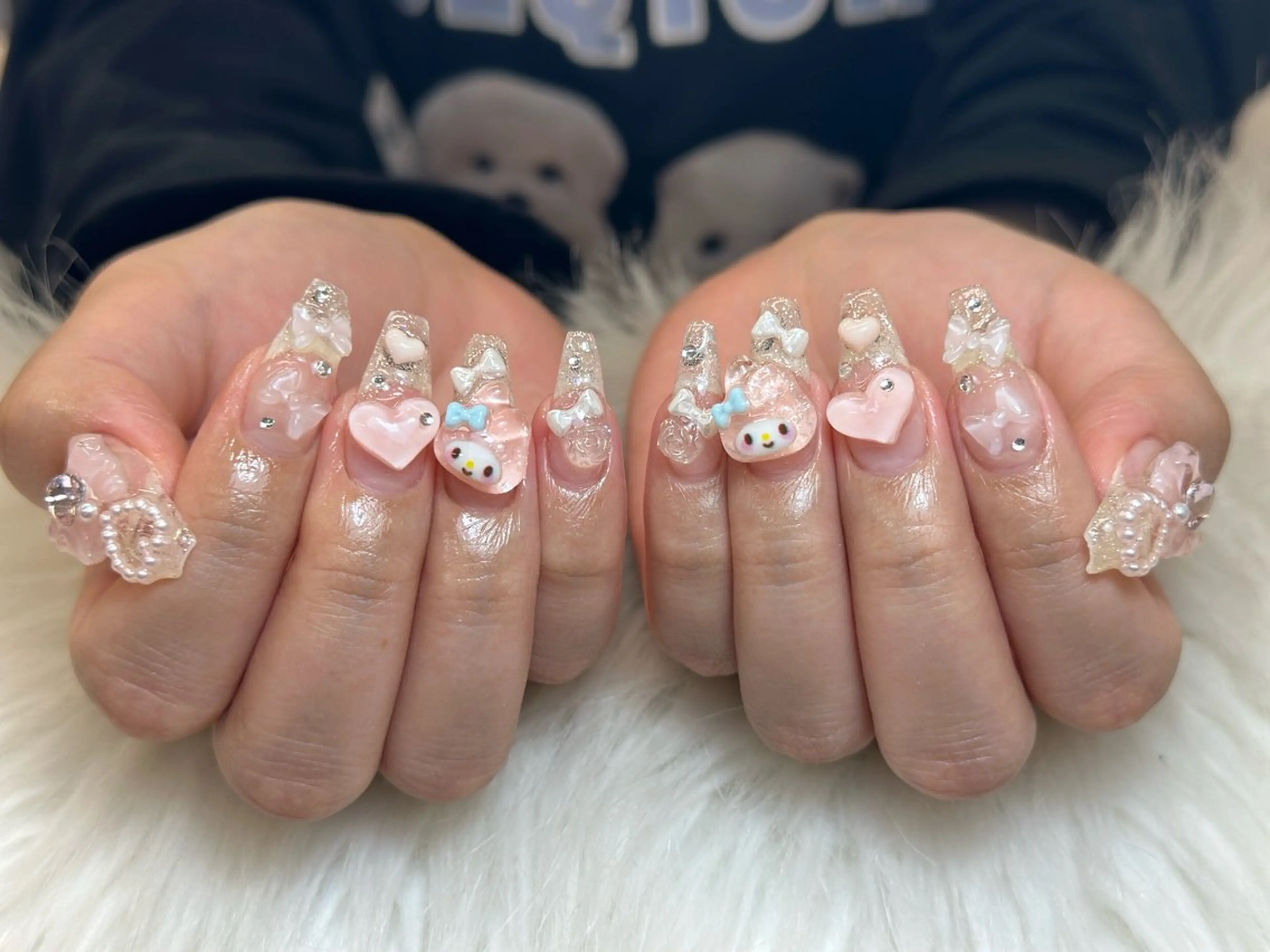 ネイル アートネイル ジェルネイル マグネットネイル ハンドネイル JennNail_ マオのネイルデザイン