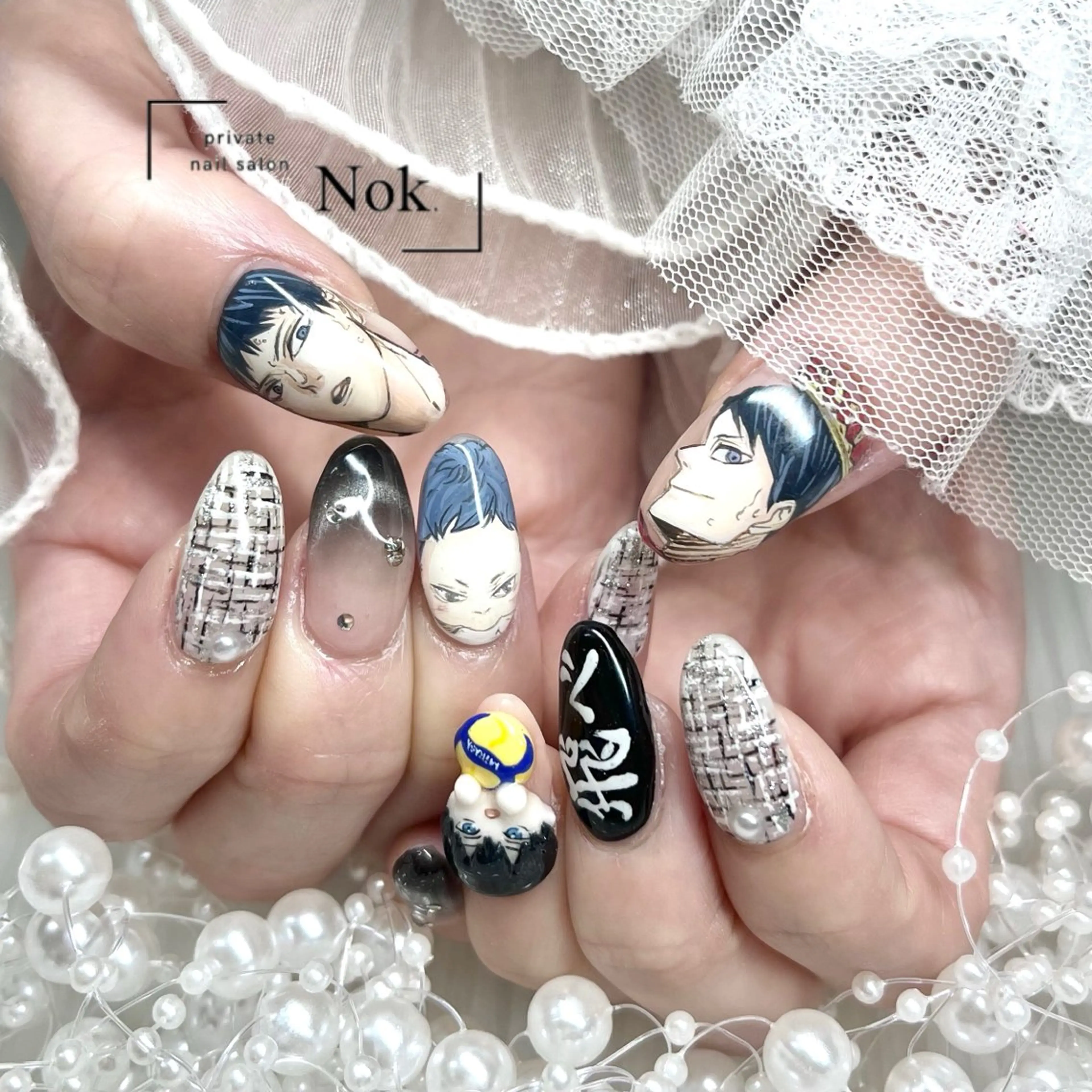 ネイル ハンドネイル 池袋痛ネイル Nok. 渡辺のネイルデザイン