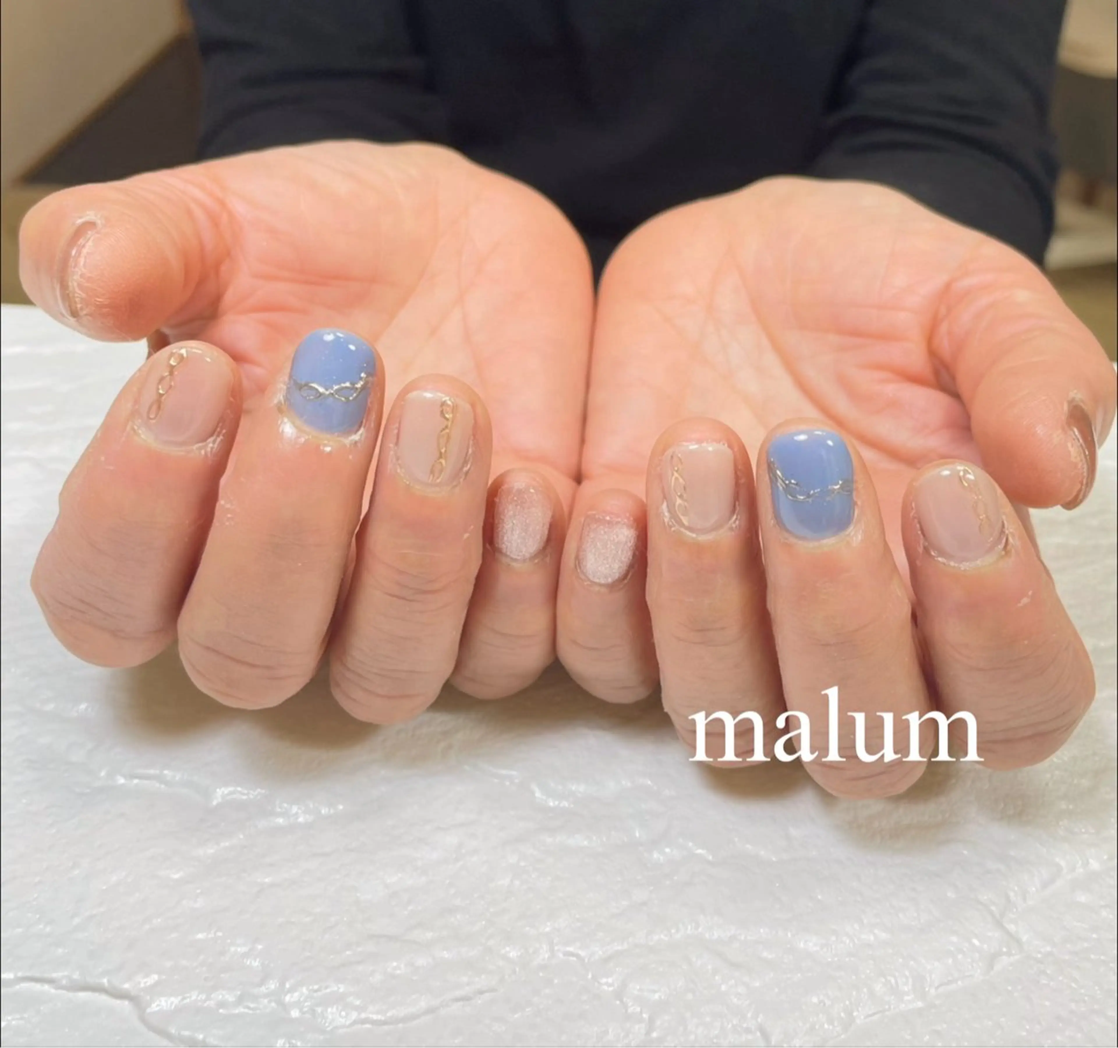 ネイル ハンドネイル malum nailのネイルデザイン