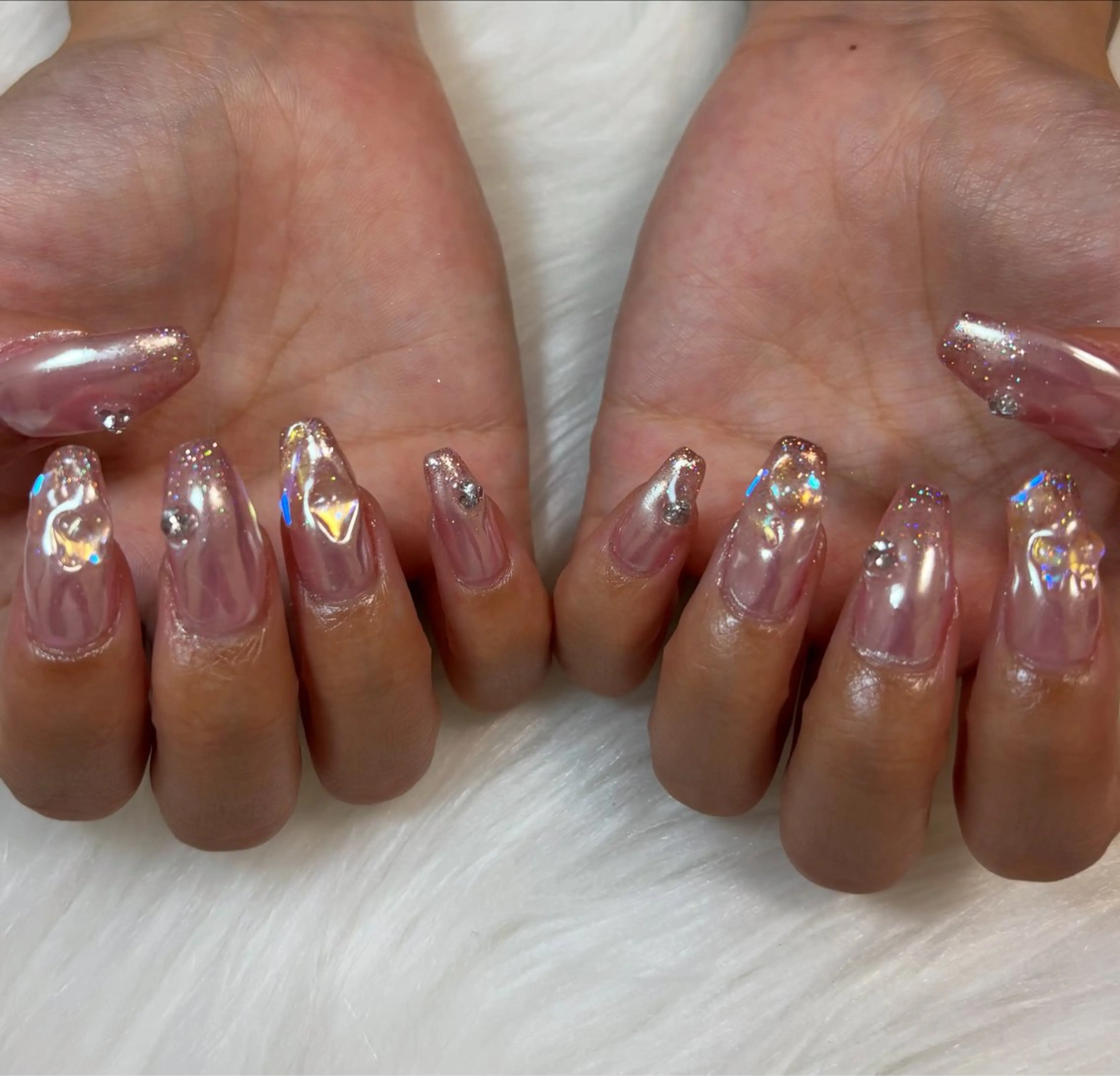 ネイル ミラーネイル ハンドネイル NAILSALON ViViのネイルデザイン