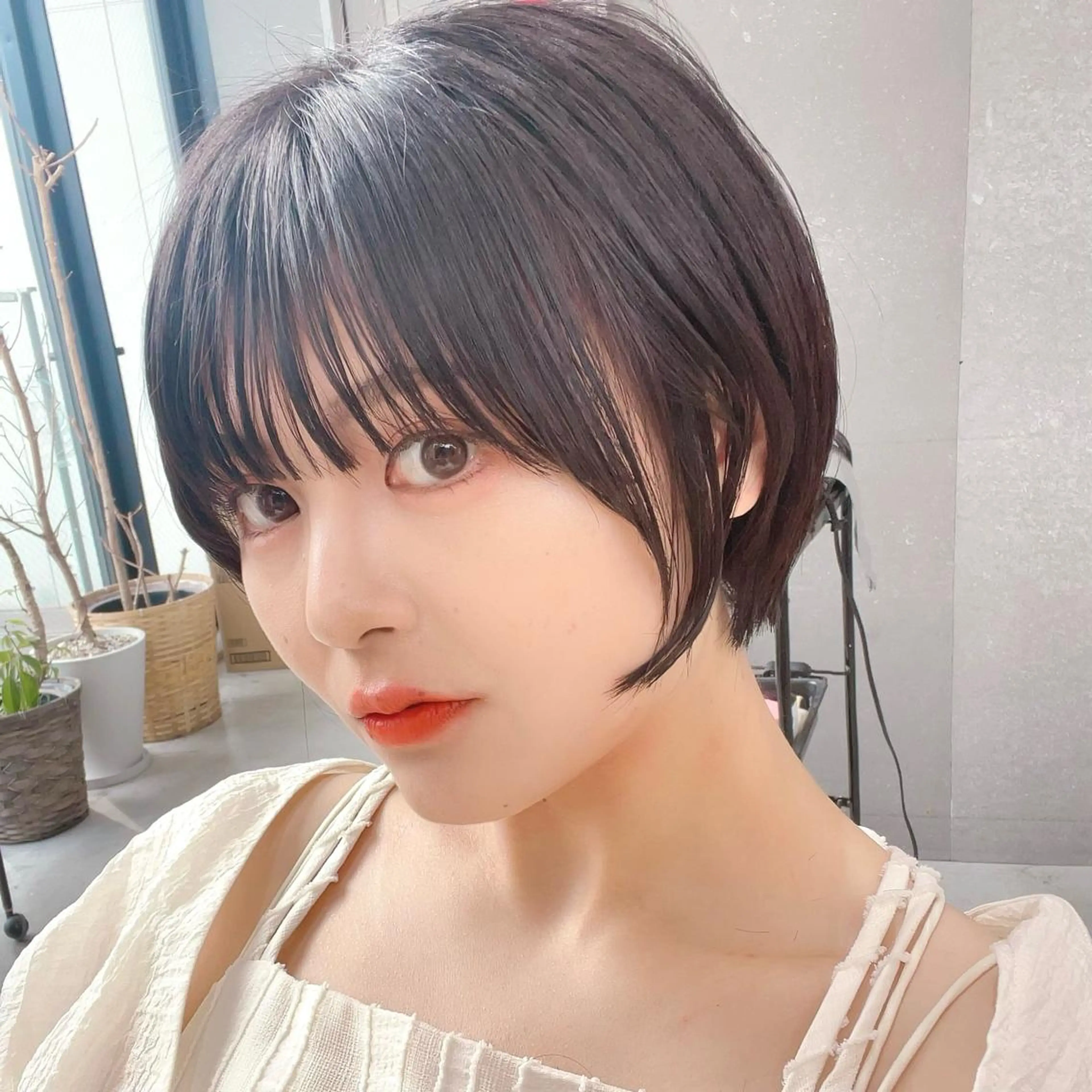 ショート カット ヘアカラー トリートメント サロウィン銀座RAYⅡ所属・❣️髪質改善/ 美髪矯正/沼座悠人のヘアスタイル