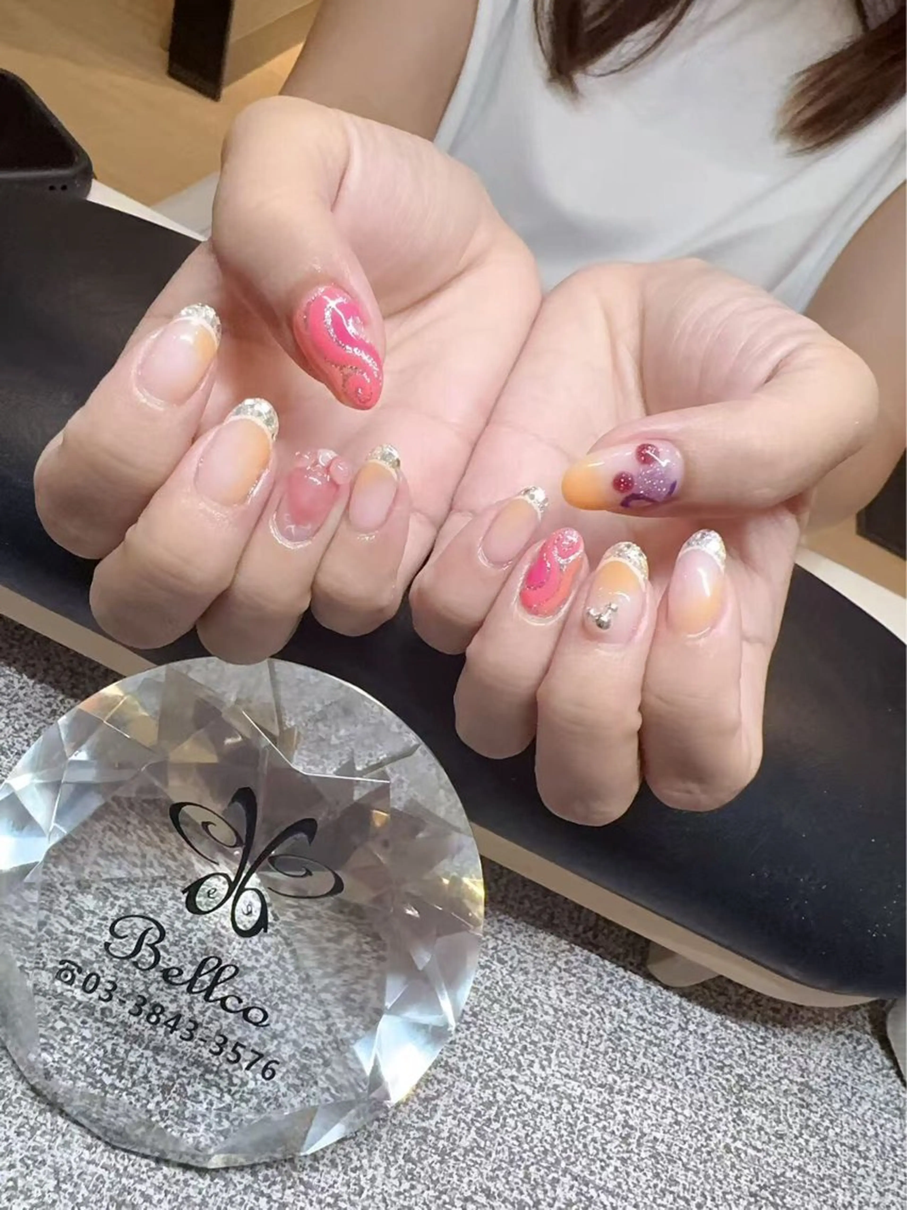 ネイル 持ち込み ネイルサロン ベラッコのネイルデザイン