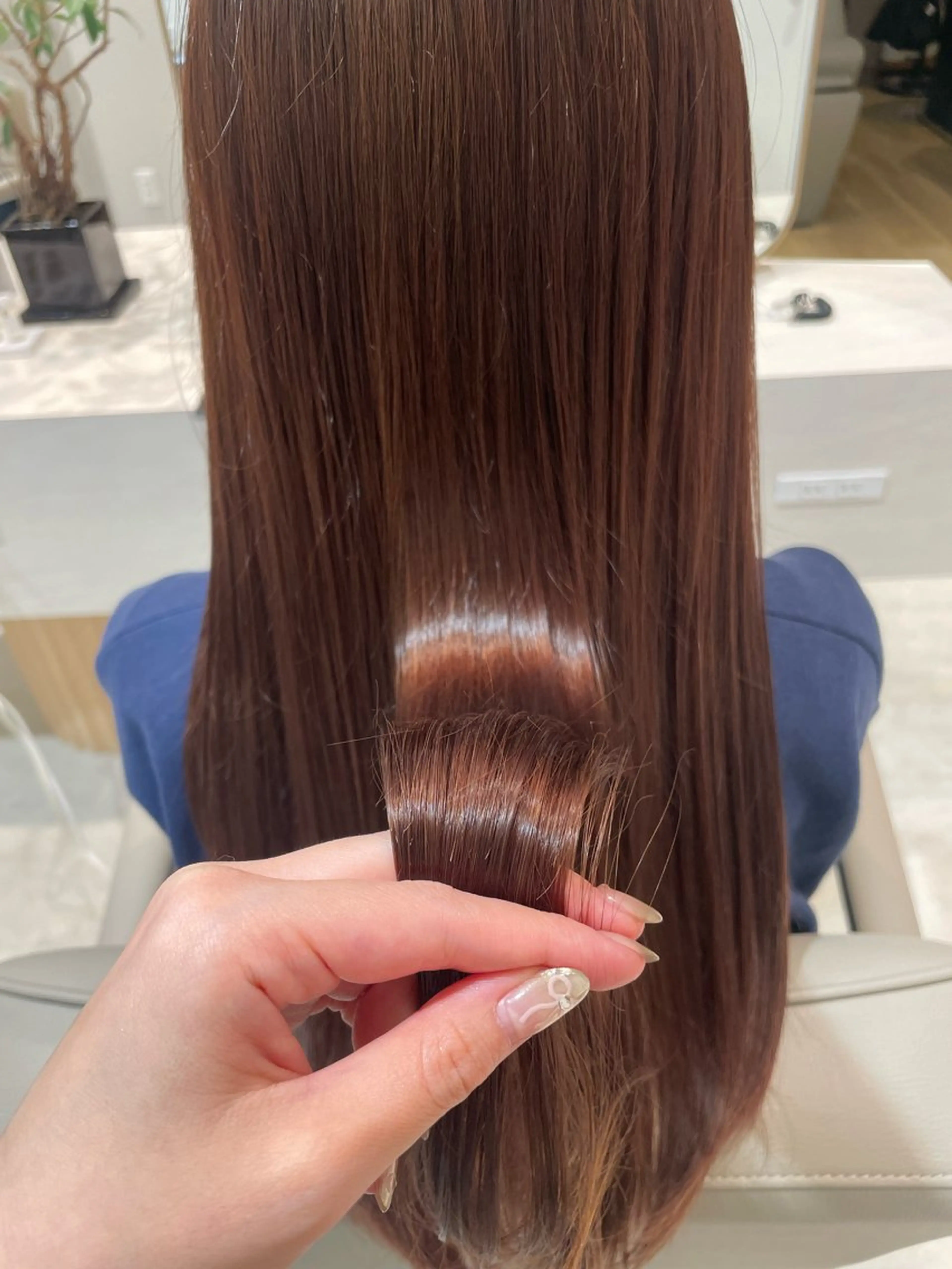 ロング 🤍恵比寿/透明感/ 小顔カット🤍アズサのヘアスタイル