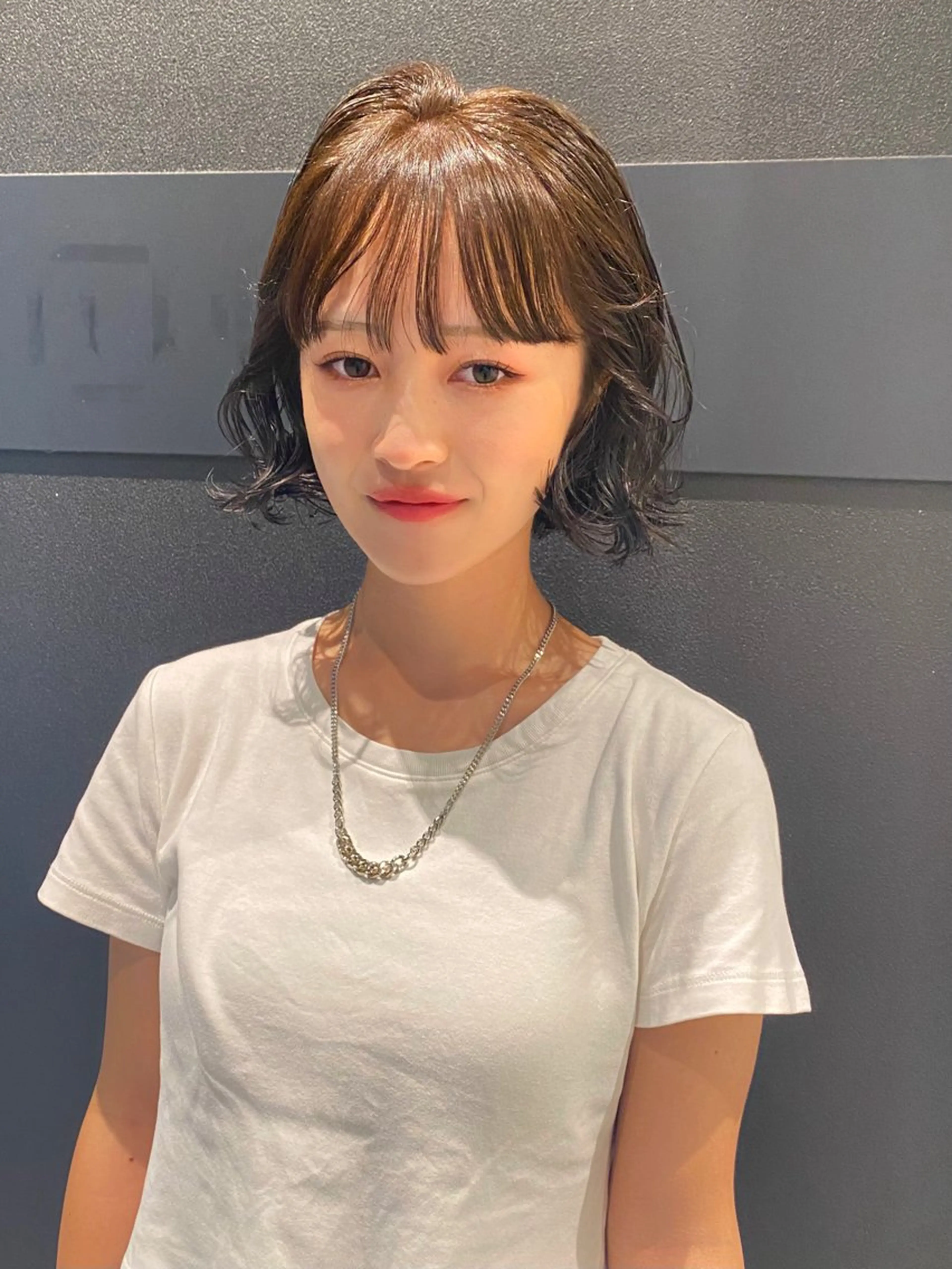 ショート カラー パーマ カット ヘアカラー パーマ トリートメント mai / linoah˚✧のヘアスタイル