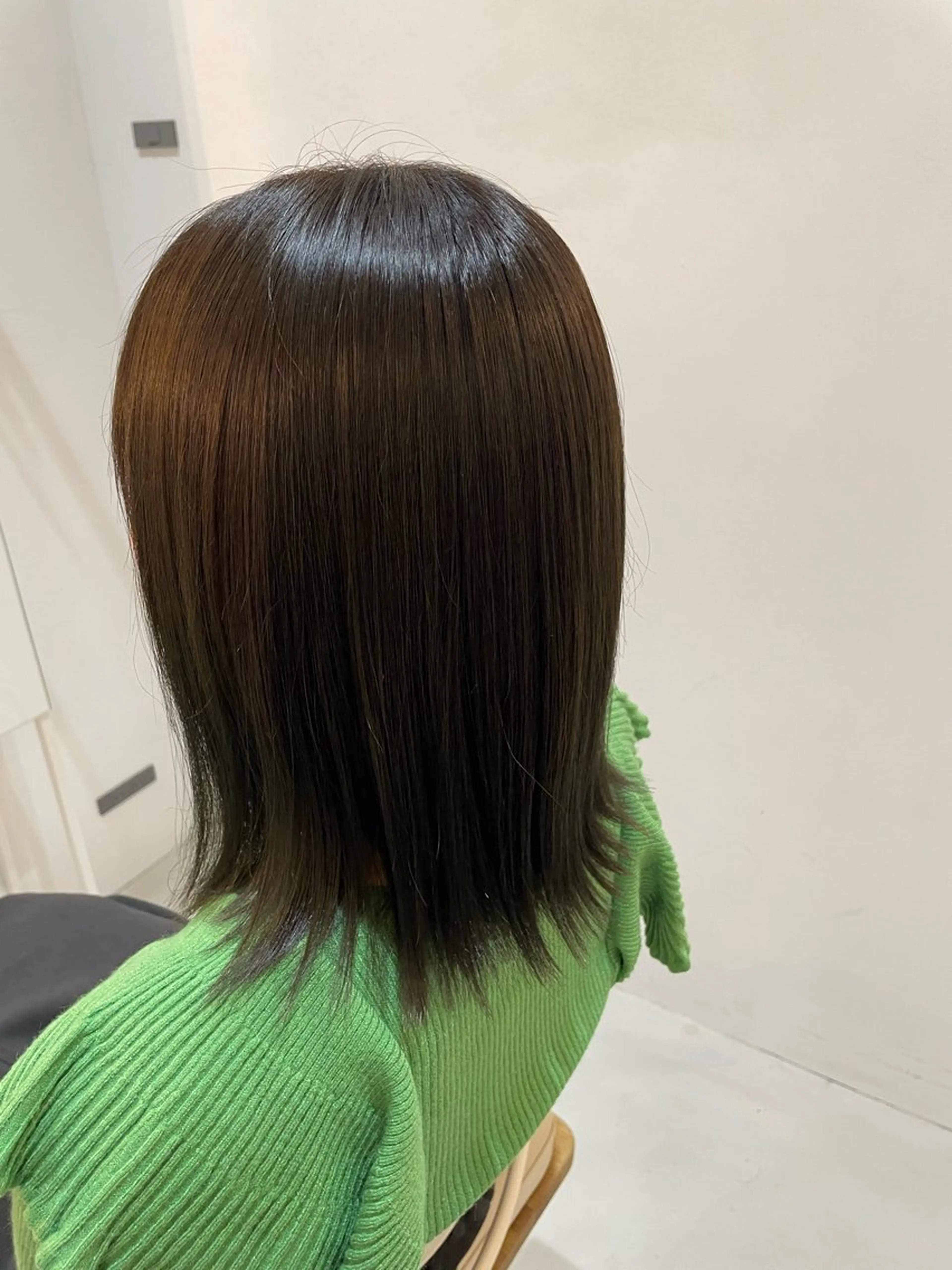 ミディアム カラー 艶髪/透明感カラー/ 韓国/nonokaのヘアスタイル