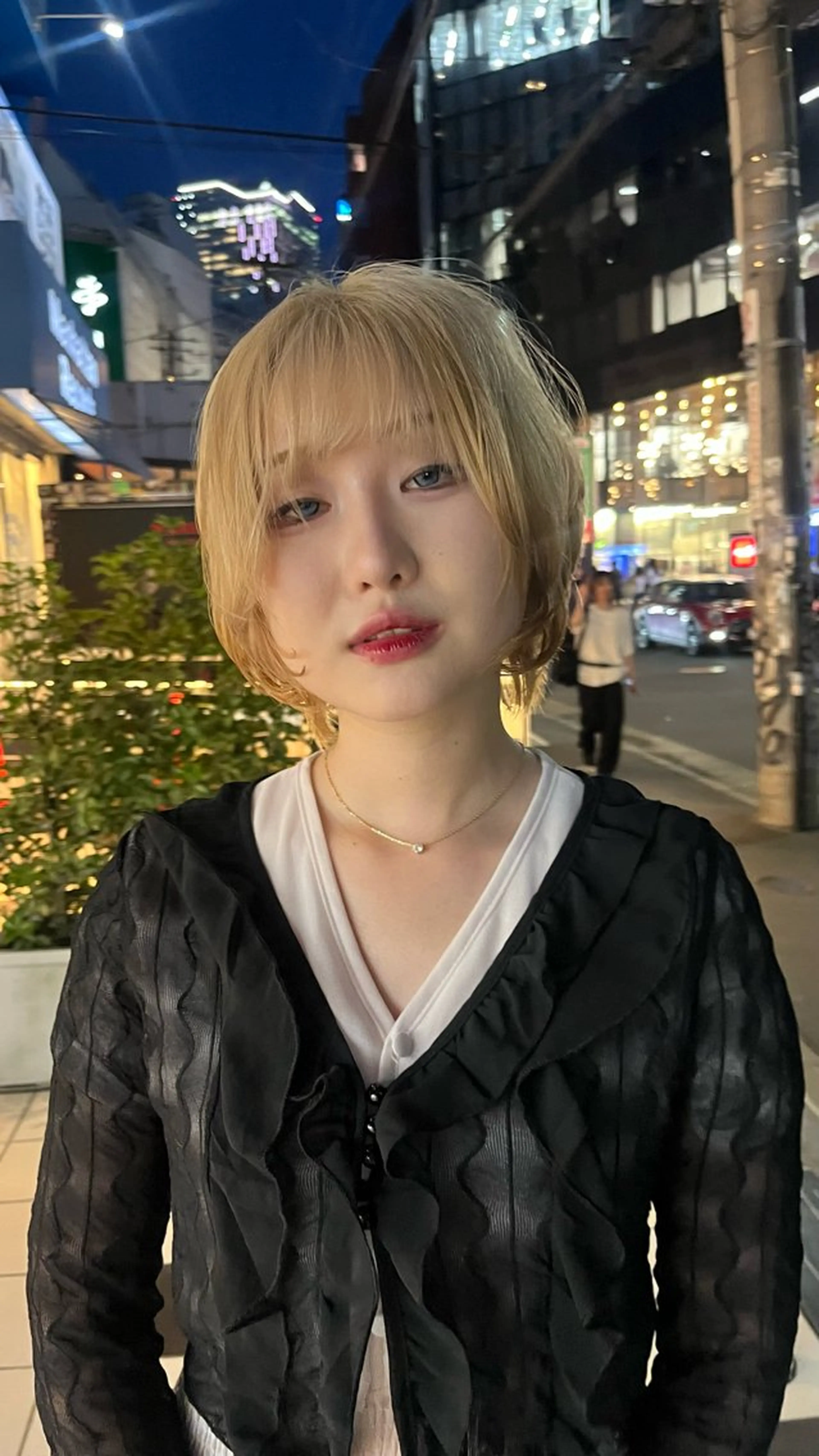 ショート カラー 柔らかい艶暖色 レイヤー🫧姫汝のヘアスタイル