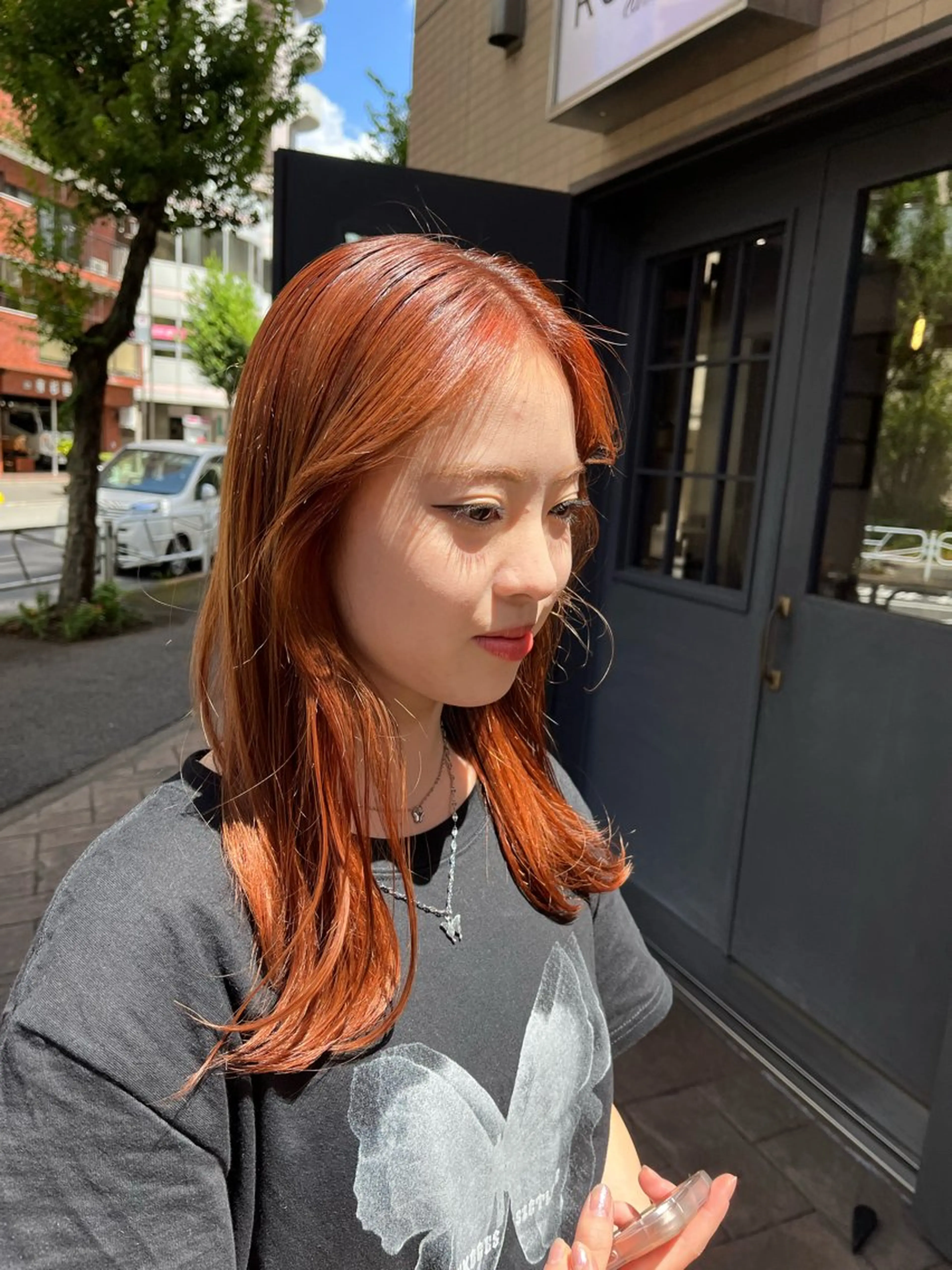 ミディアム カラー ROCCO east MIYOのヘアスタイル