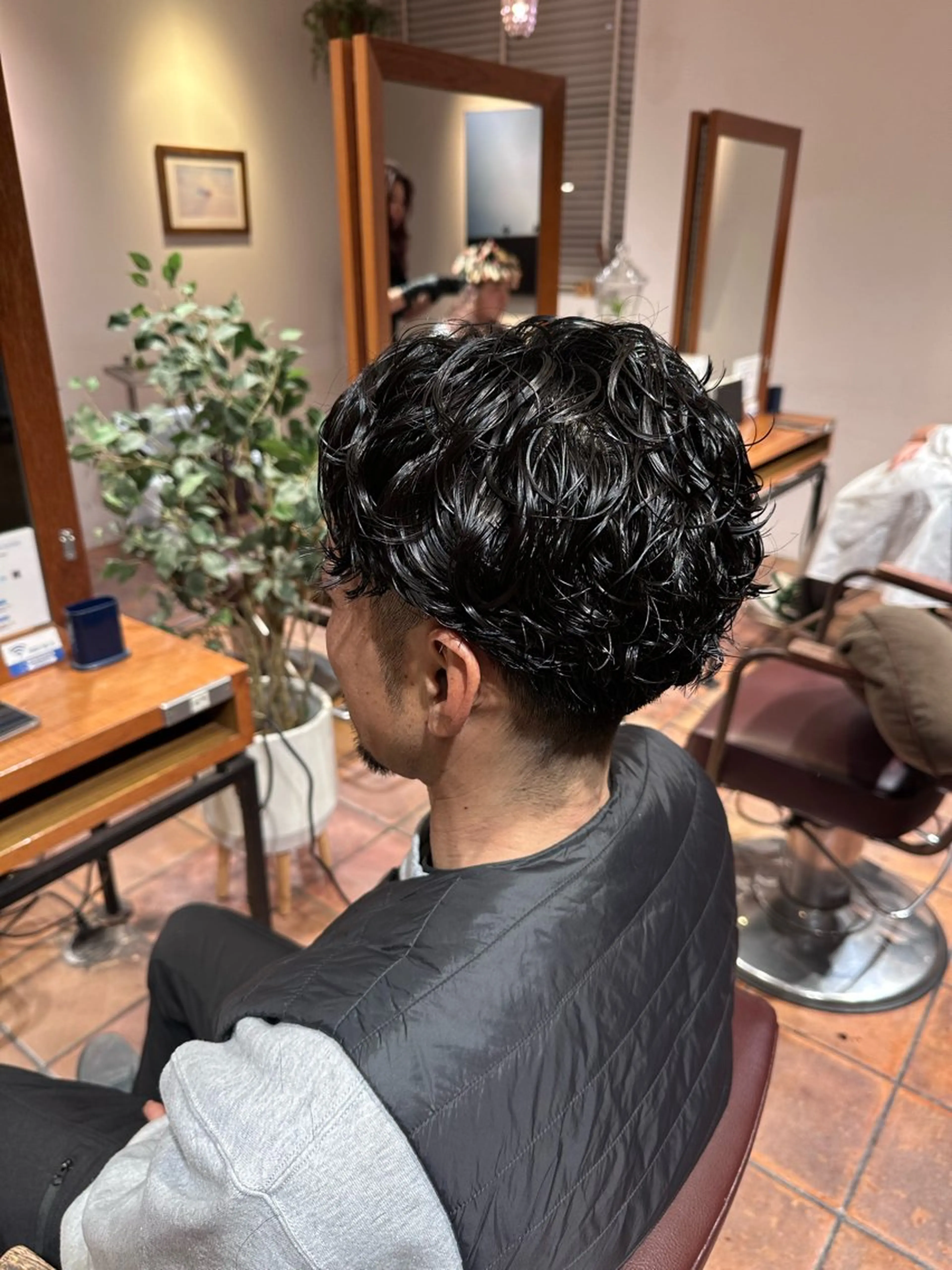 パーマ メンズ カット パーマ Rio/ kiriのヘアスタイル