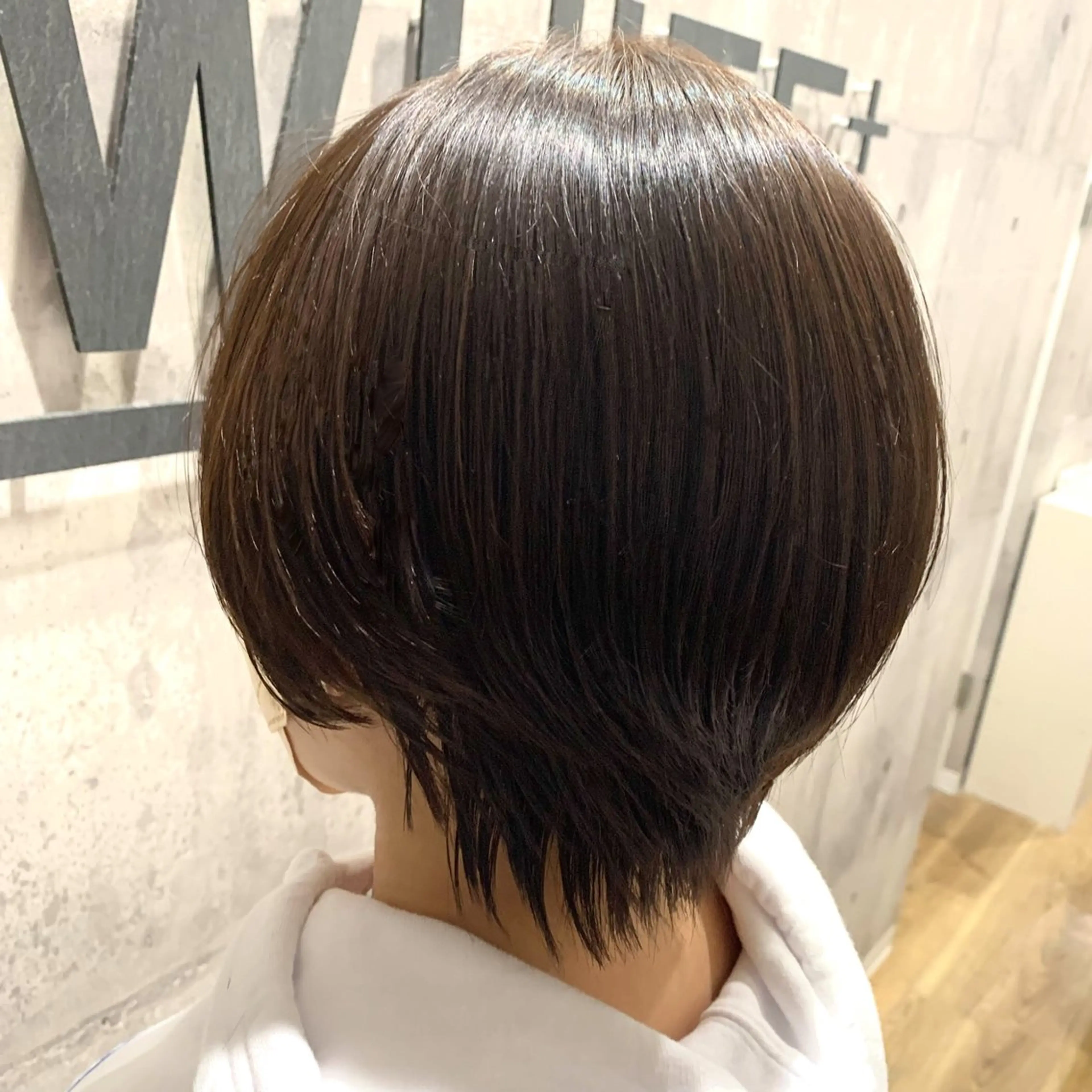 ショート 髪質改善/ウスイ アイキ/_WHITEのヘアスタイル