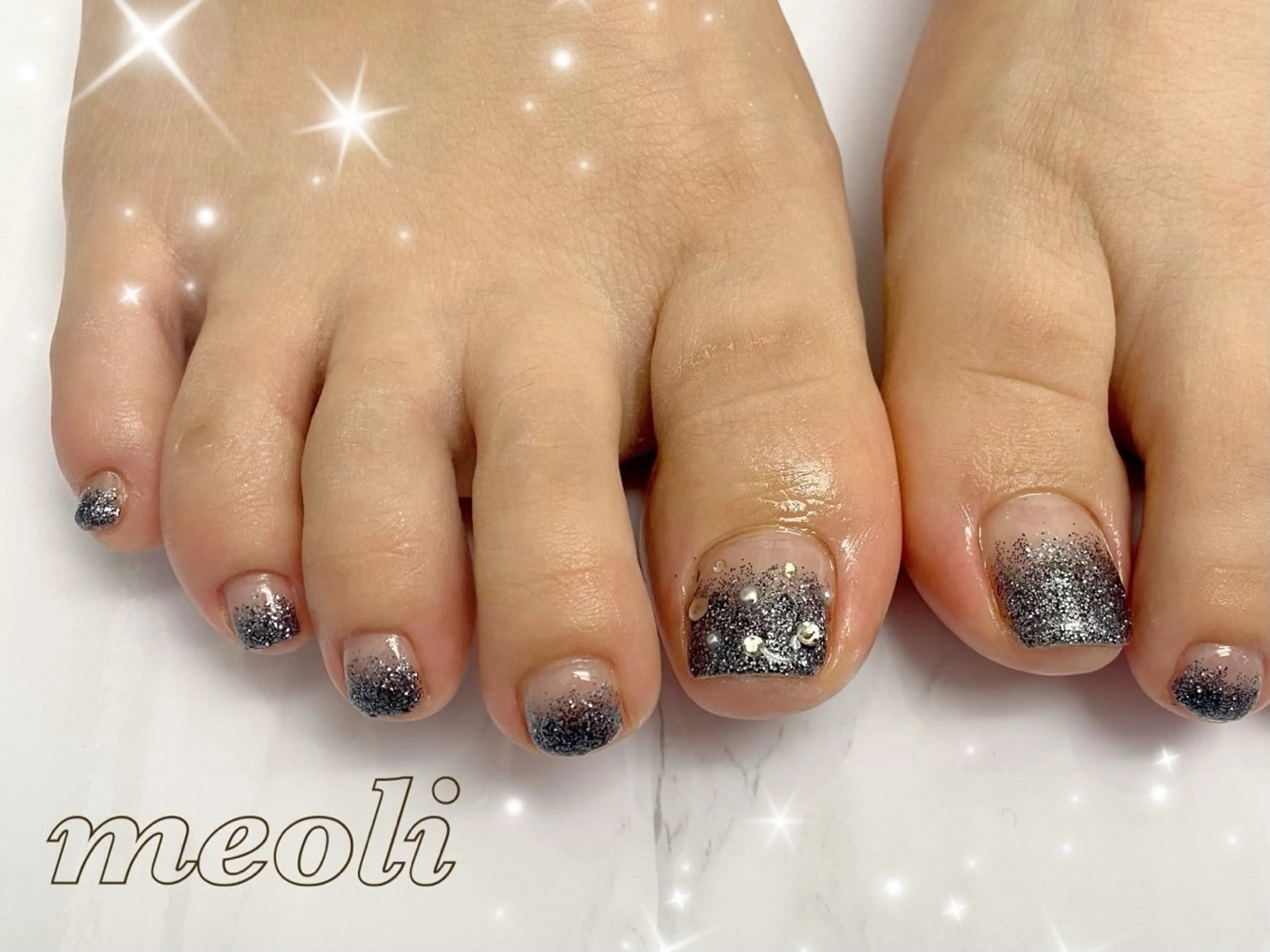 ネイル フットネイル nail salon meoli メグのネイルデザイン