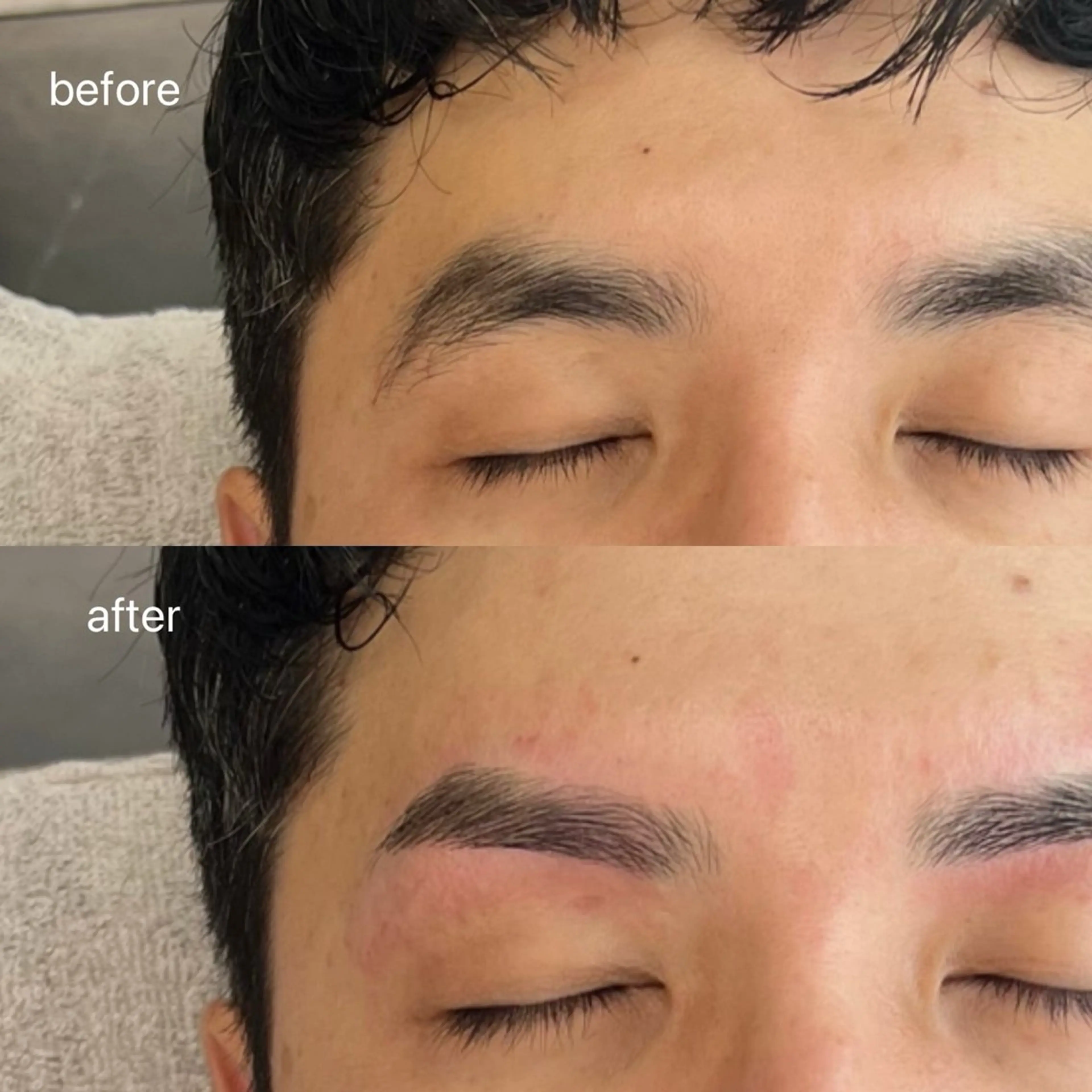 メンズ アイブロウ ワックス脱毛 眉カット SENSE Hikaruの眉毛・アイブロウイメージ
