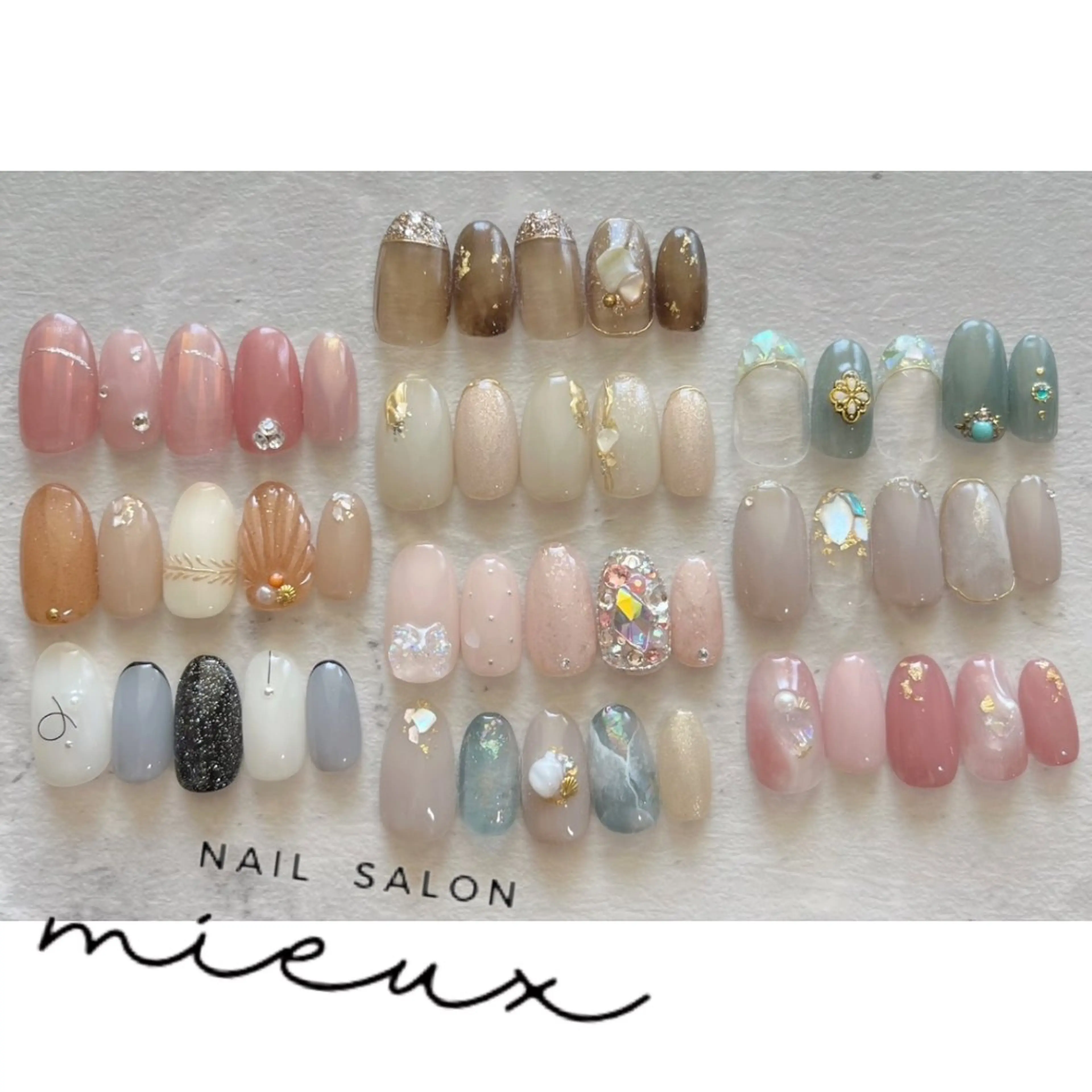 ネイル nailsalon mieuxのネイルデザイン