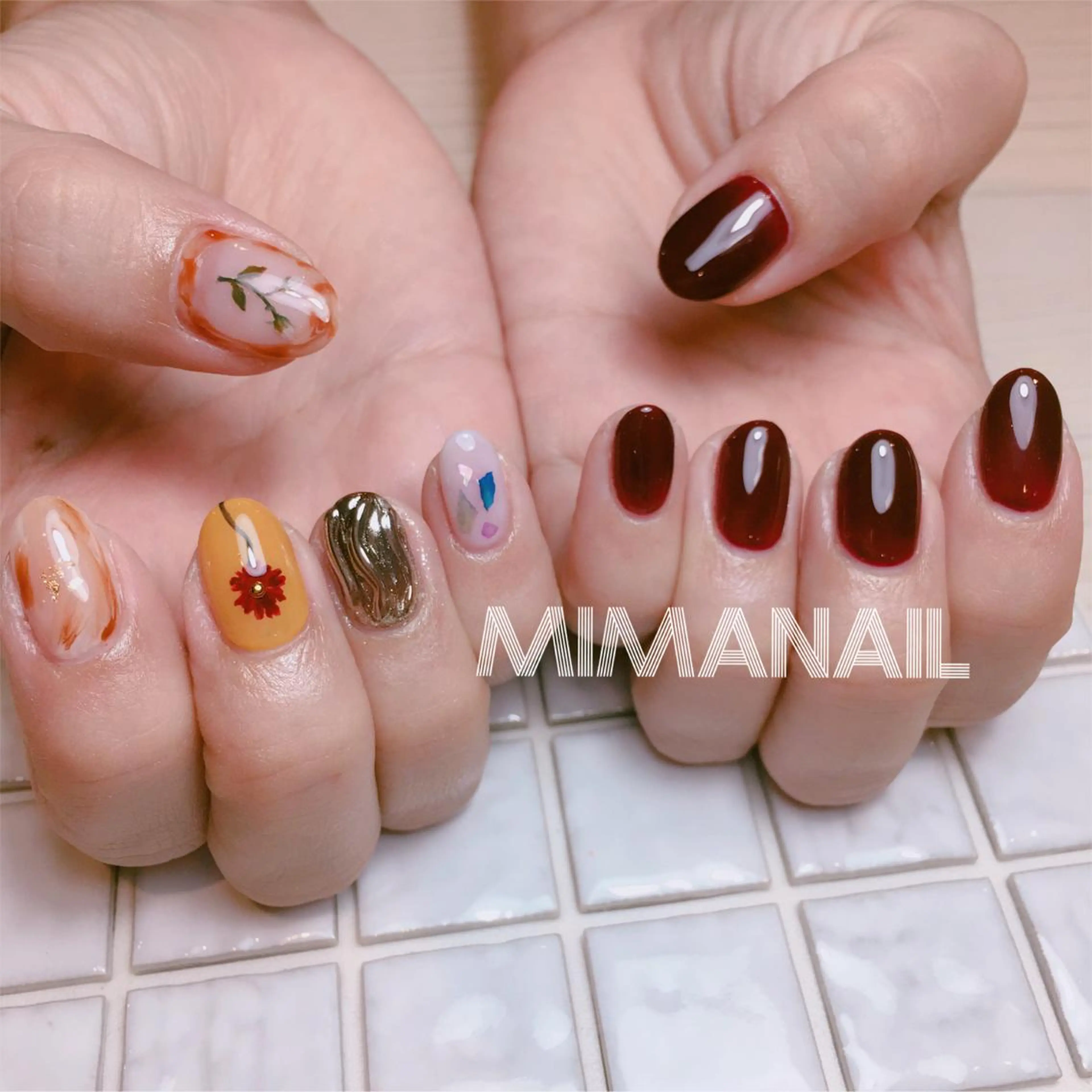 ネイル mima nailのネイルデザイン