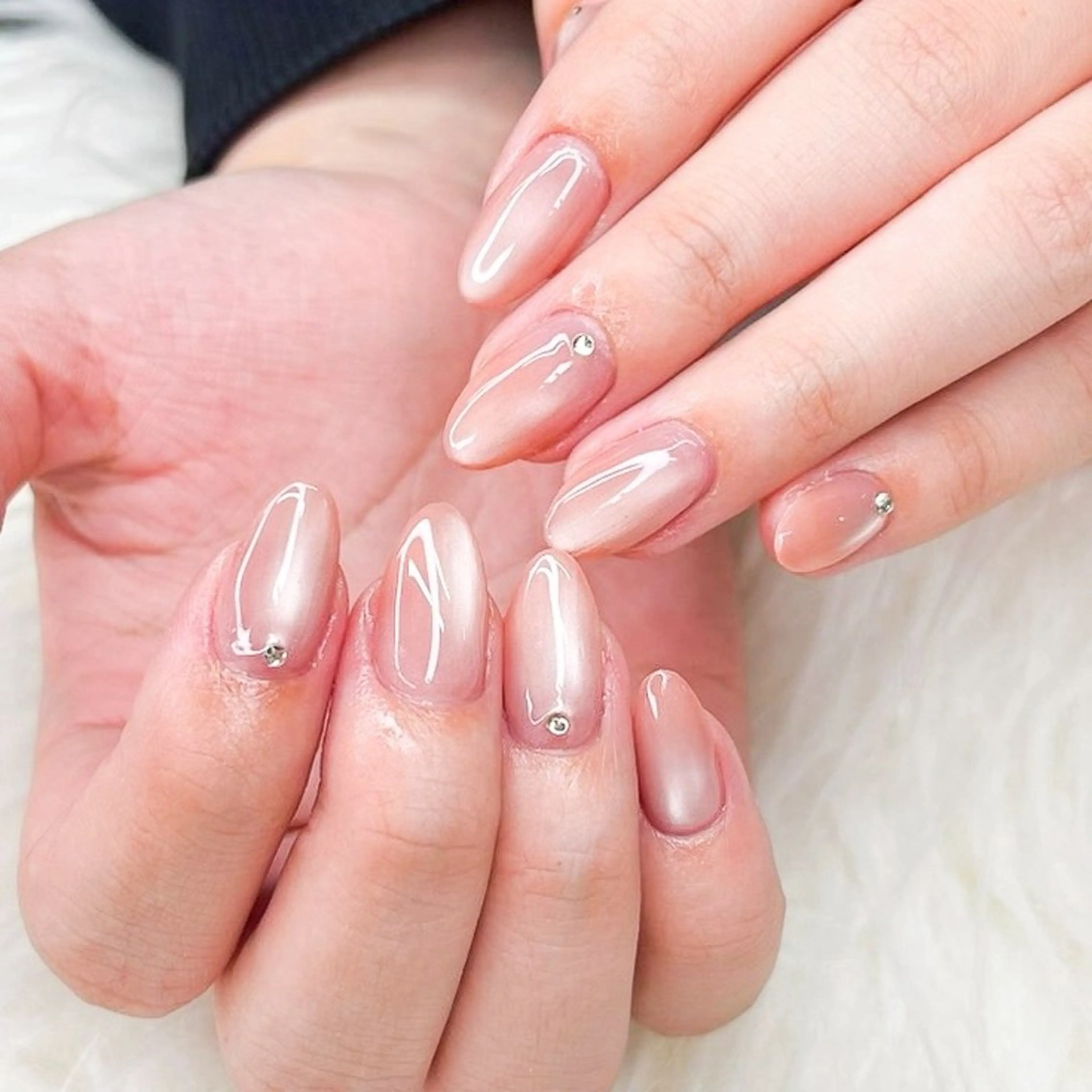 ネイル マグネットネイル ストーンネイル Gold Nail 千葉/風香のネイルデザイン