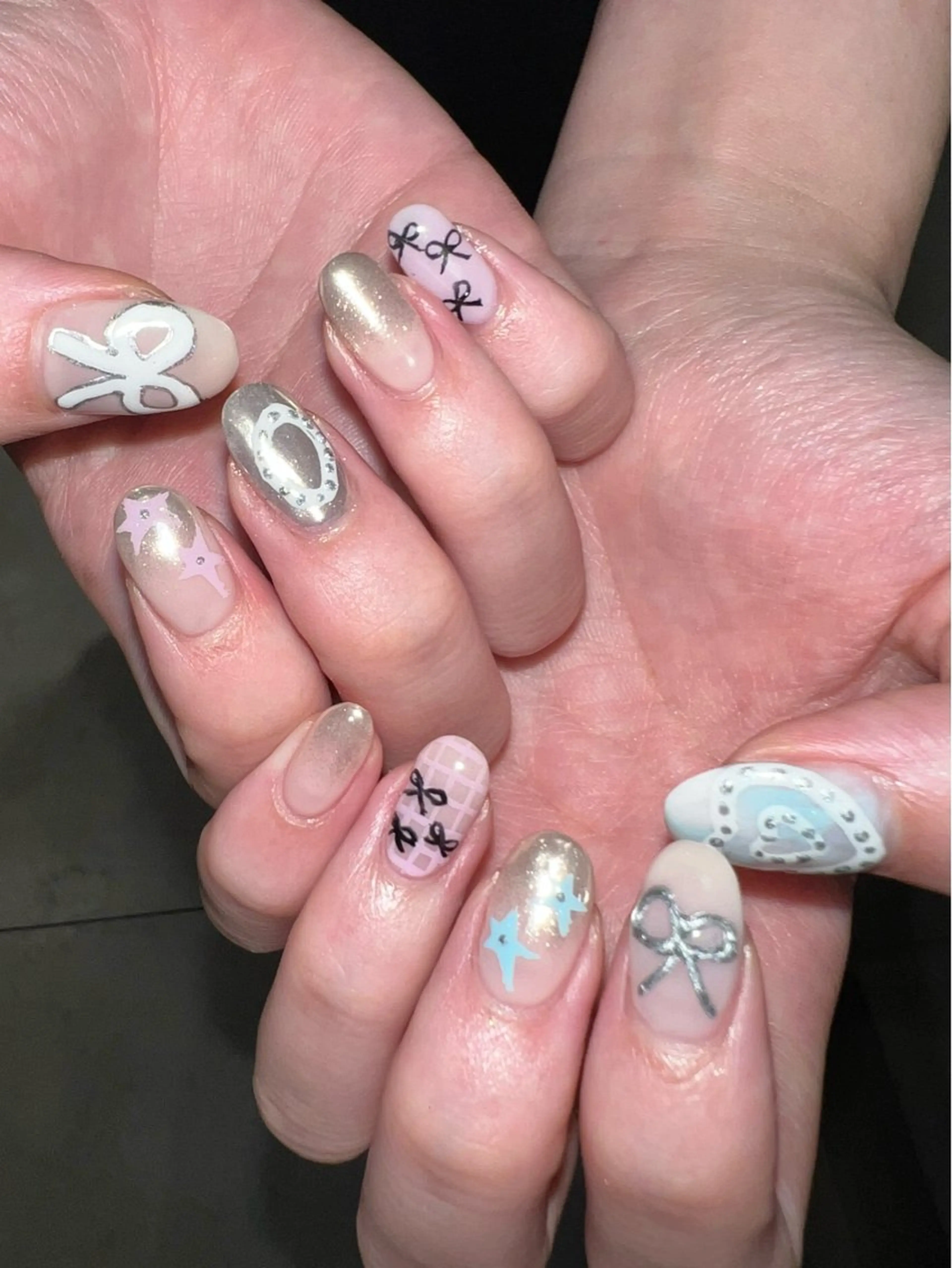 ネイル アートネイル ハンドネイル Kureha/ネイル トレンドヘアのマツエク・マツパデザイン