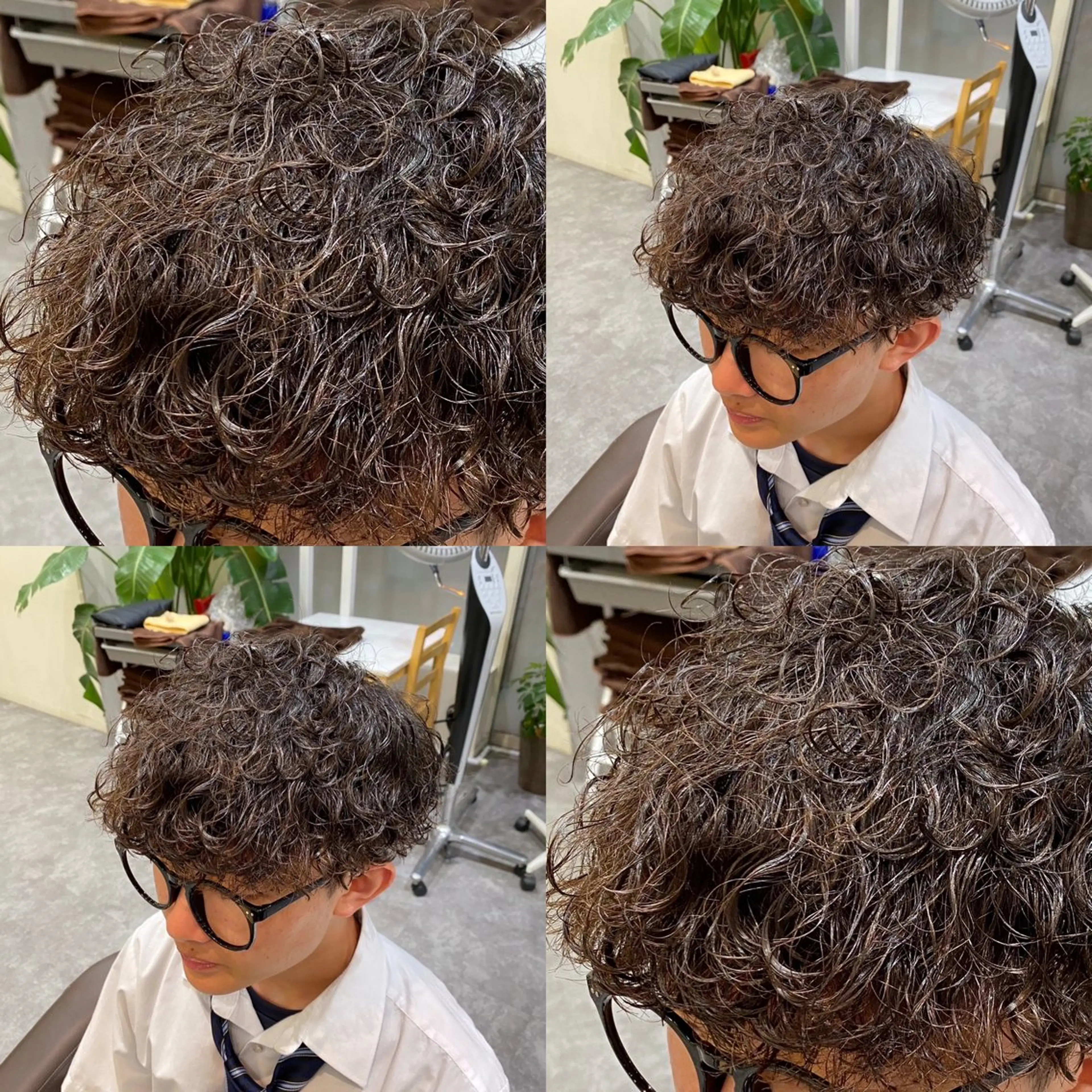 パーマ メンズ メンズ特化LIBER 石川玲央のヘアスタイル