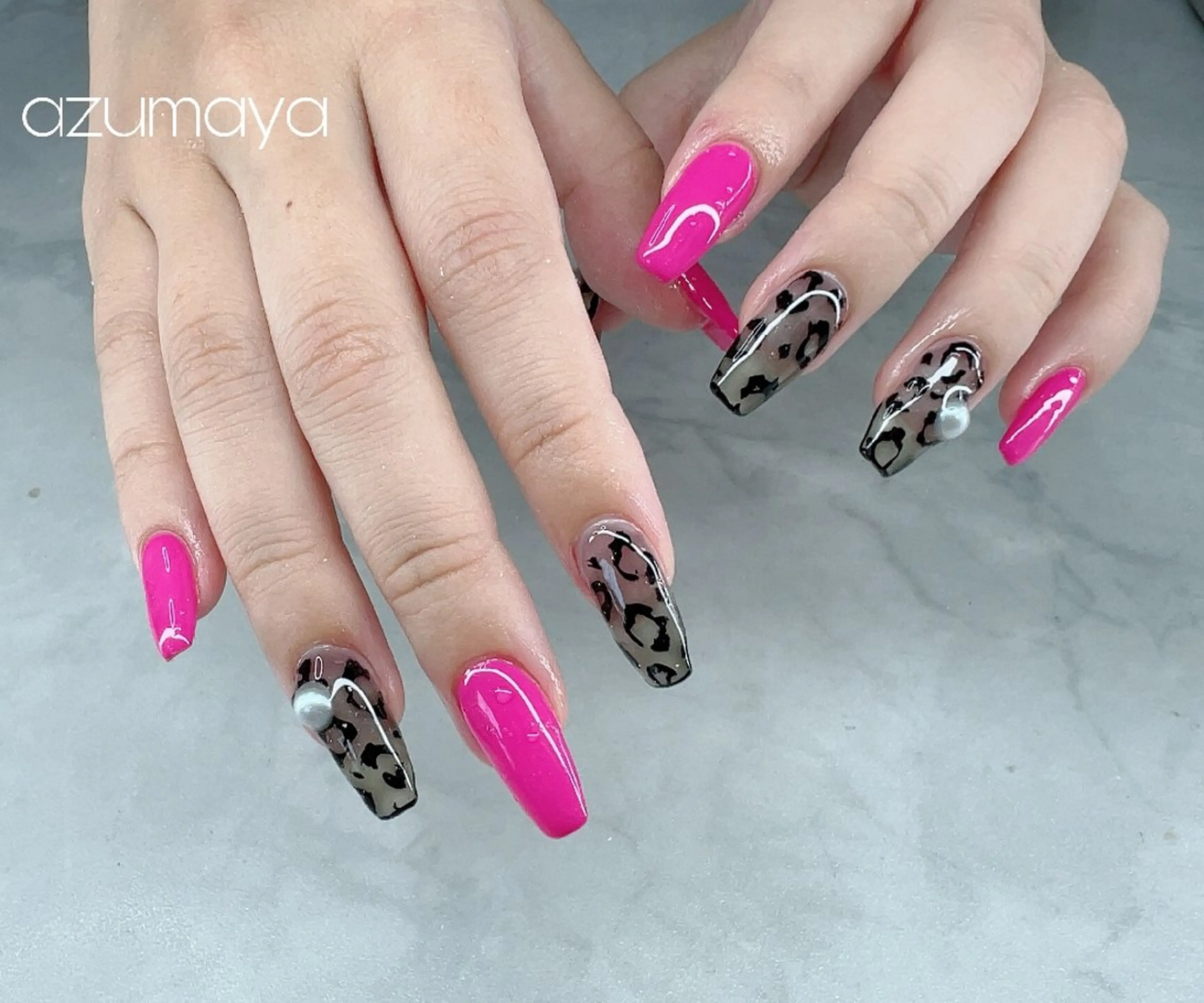 ネイル azumaya ネイリストarisaのネイルデザイン