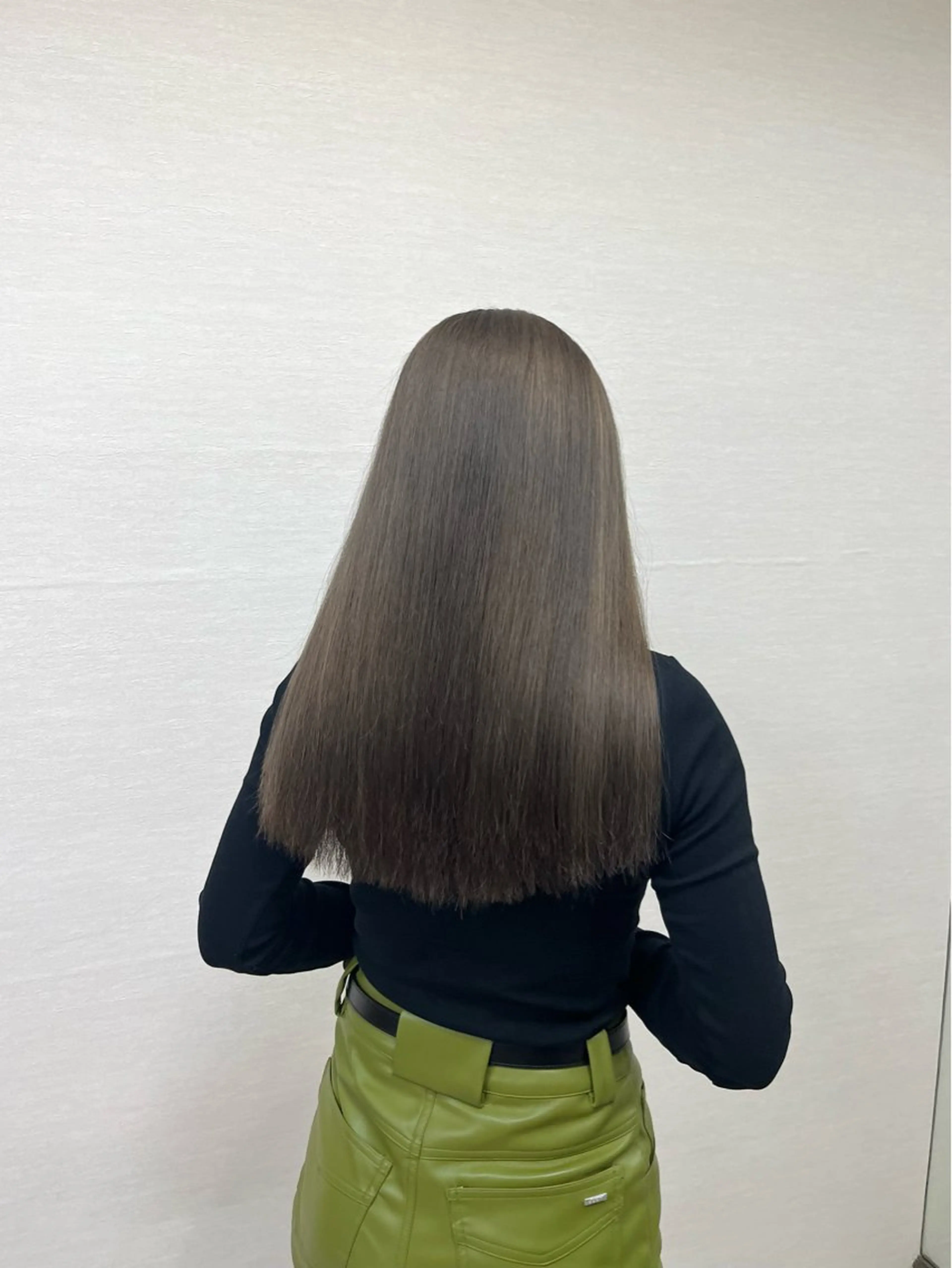 ロング カラー カット ヘアカラー トリートメント 村田梨乃/ minim hairのヘアスタイル