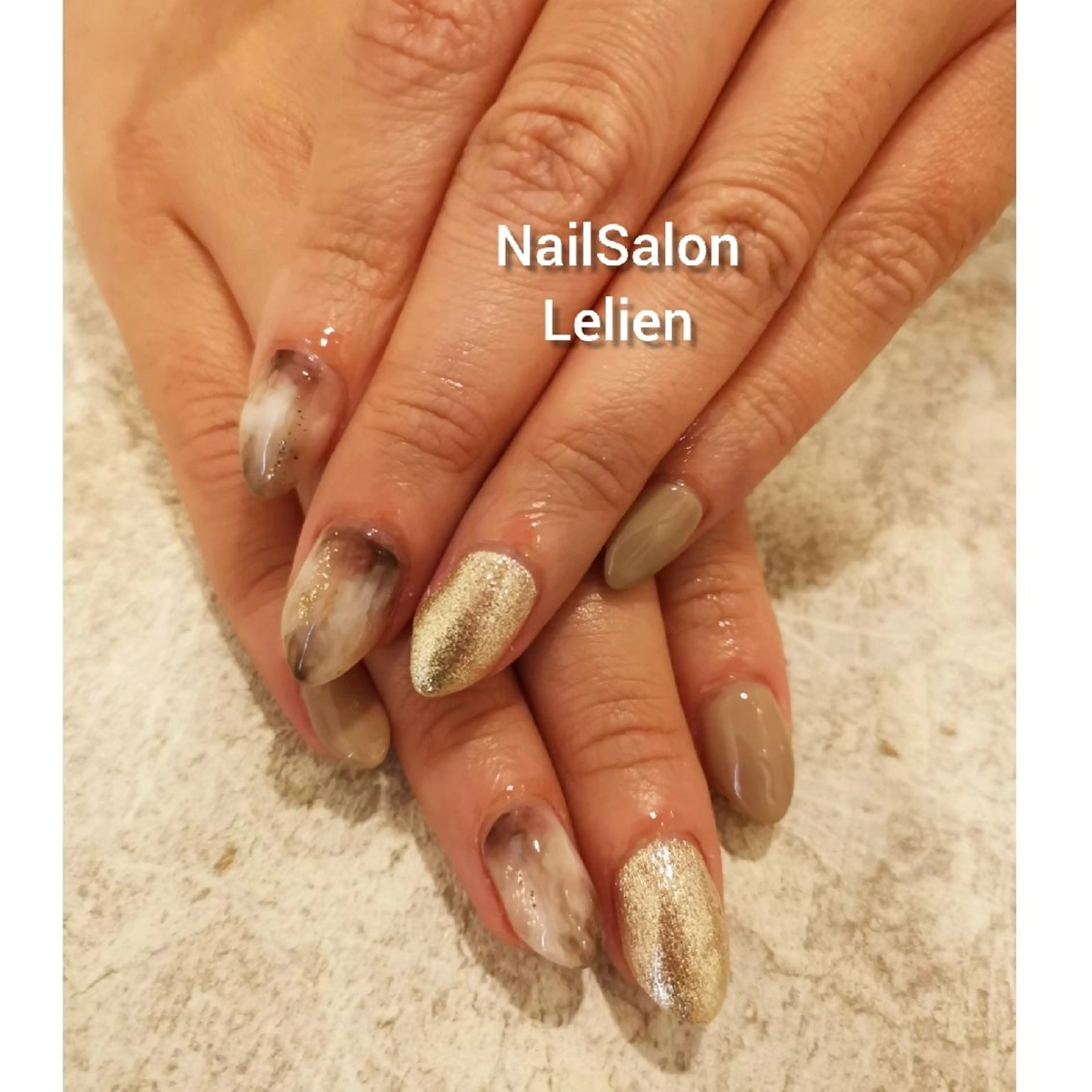 ネイル ニュアンスネイル ネイルサロン Lelienルリエのネイルデザイン