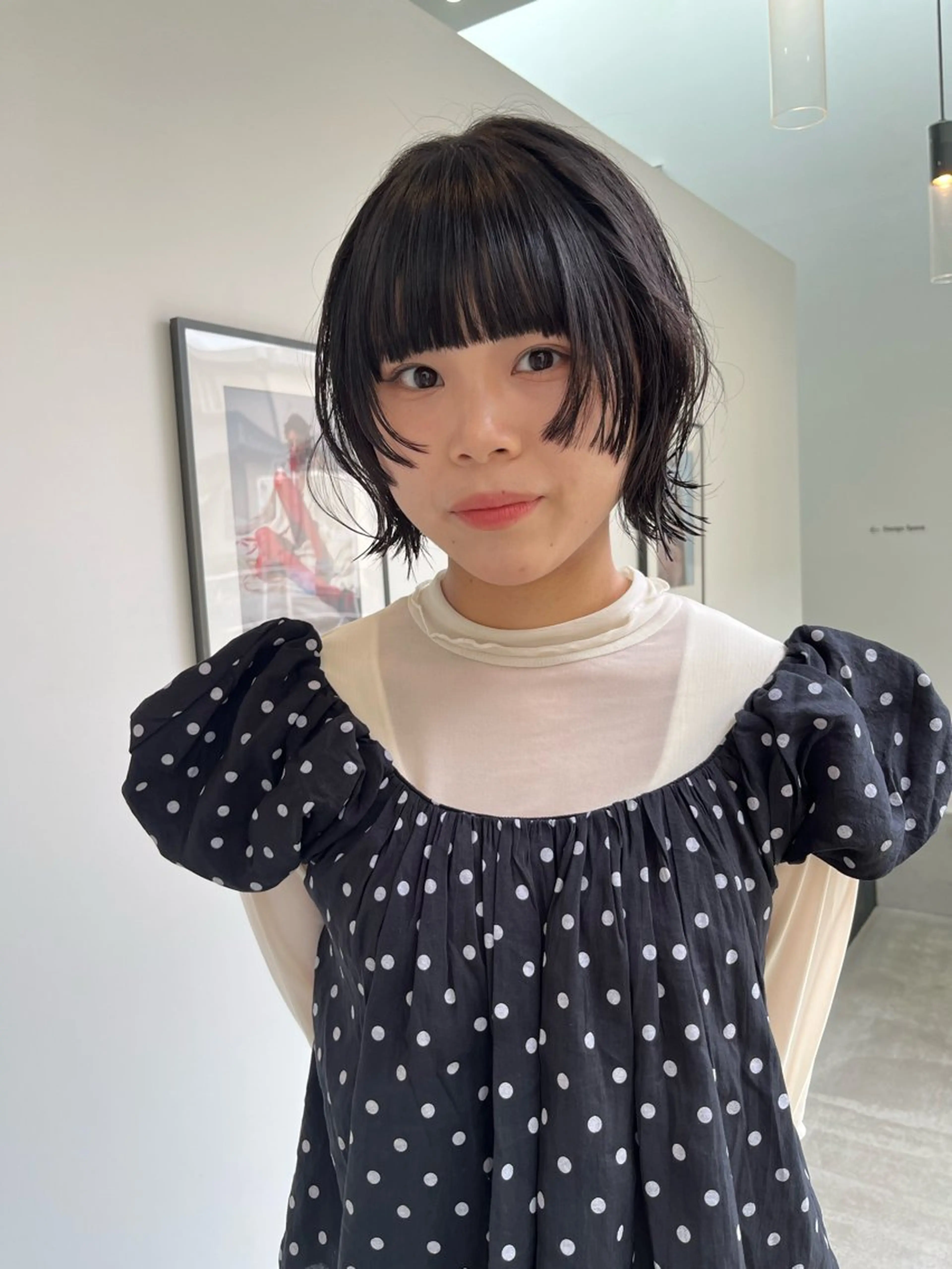 ミディアム ミディアムパーマ 縮毛矯正 heir studio Baretta所属・似合わせパーマ/ 山本銀次郎のヘアスタイル