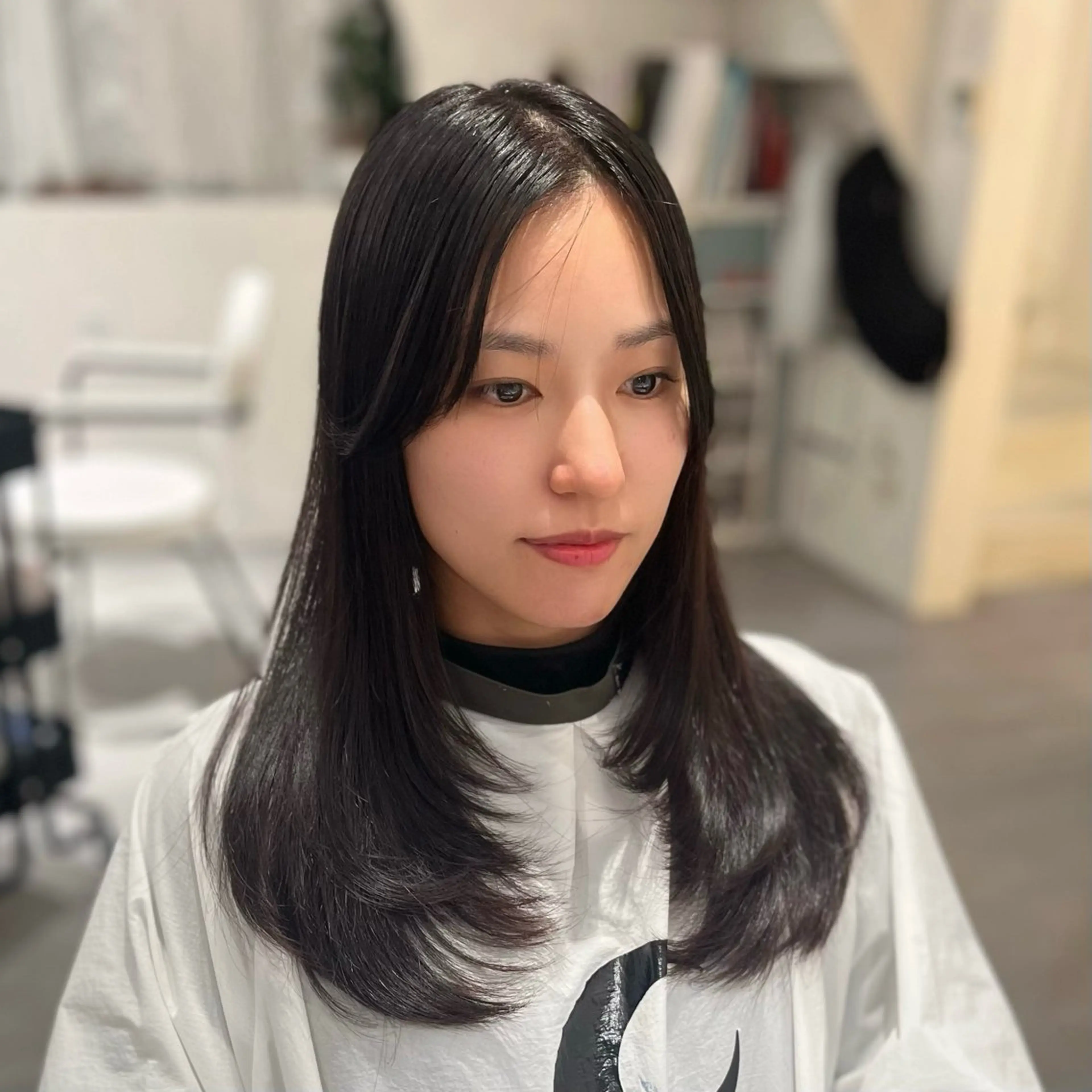 セミロング カラーモデル募集中 ‎🤍AMANE🤍のヘアスタイル
